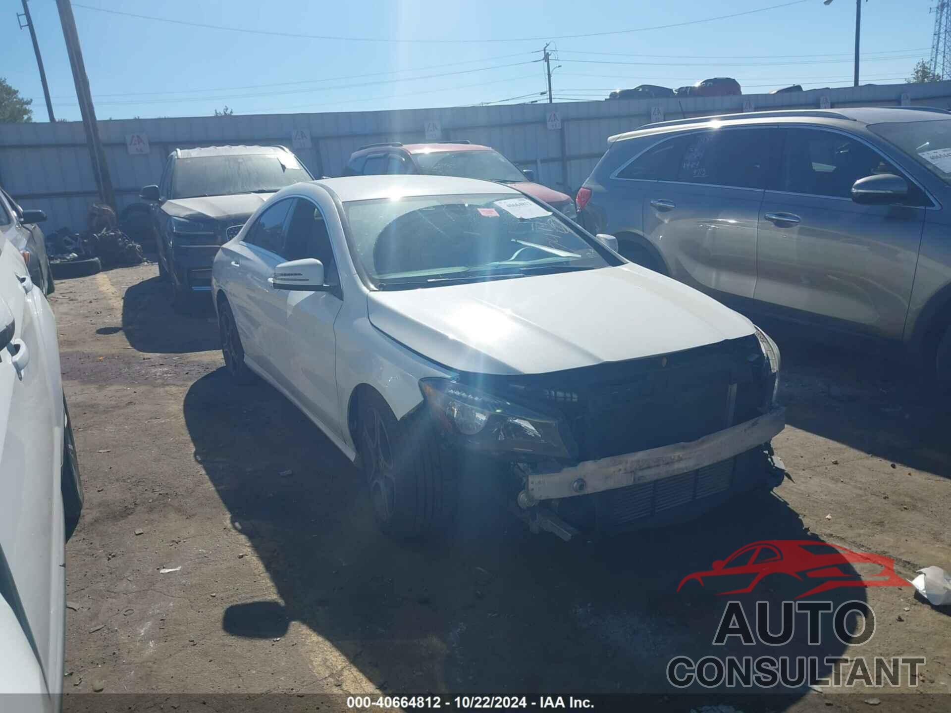 MERCEDES-BENZ CLA 250 2019 - WDDSJ4EB2KN741477