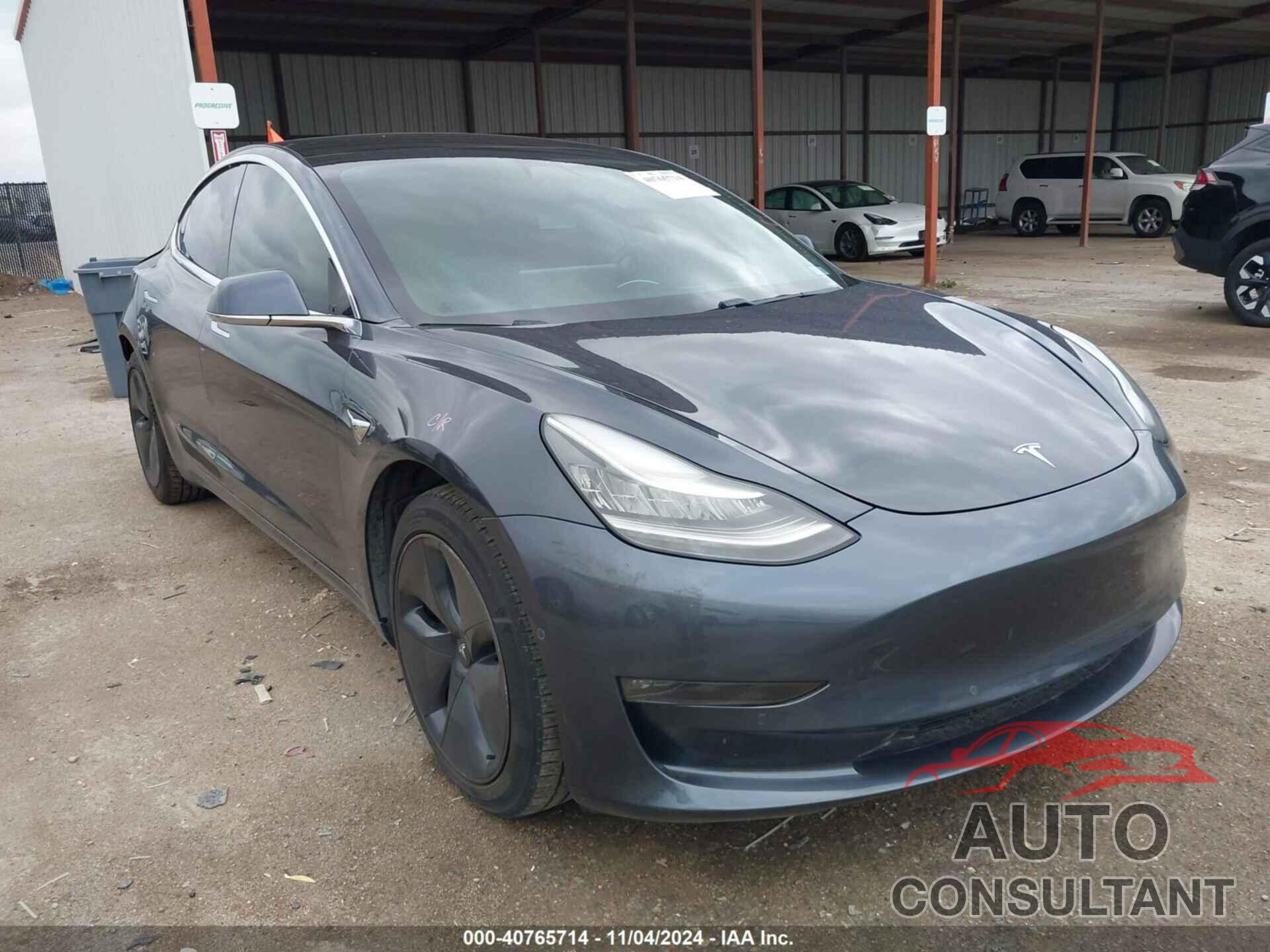 TESLA MODEL 3 2019 - 5YJ3E1EB5KF510122