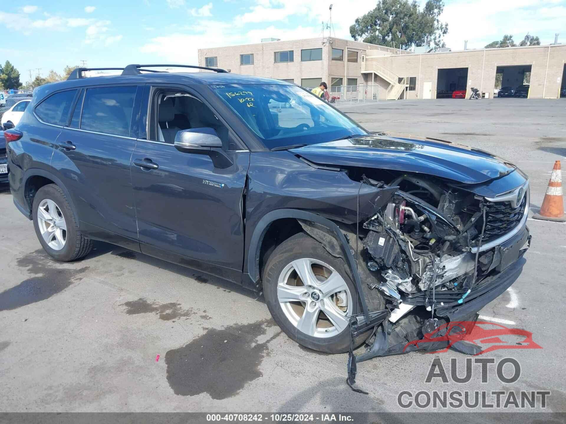 TOYOTA HIGHLANDER 2021 - 5TDZARAH6MS505024