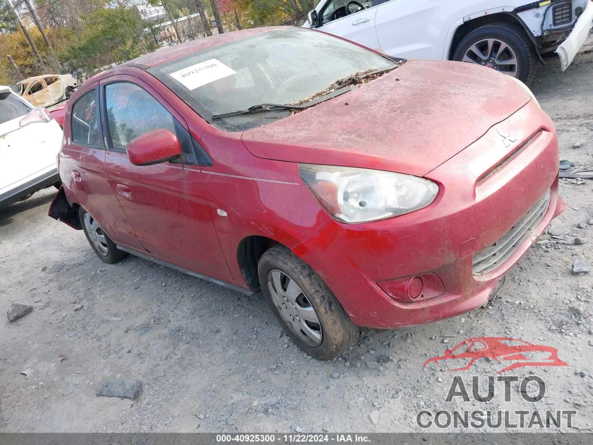 MITSUBISHI MIRAGE 2015 - ML32A3HJ4FH012699