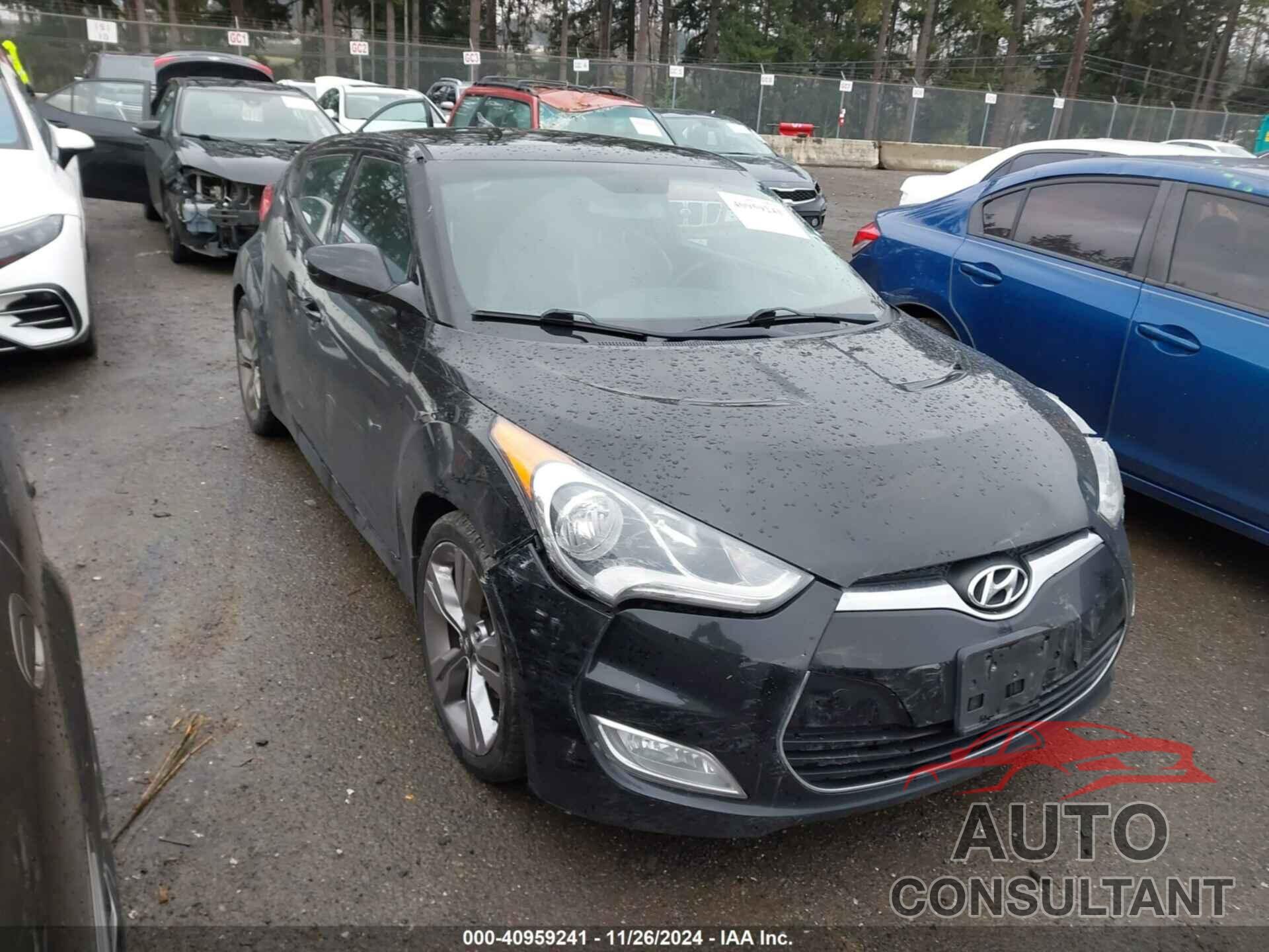 HYUNDAI VELOSTER 2014 - KMHTC6AD9EU186173