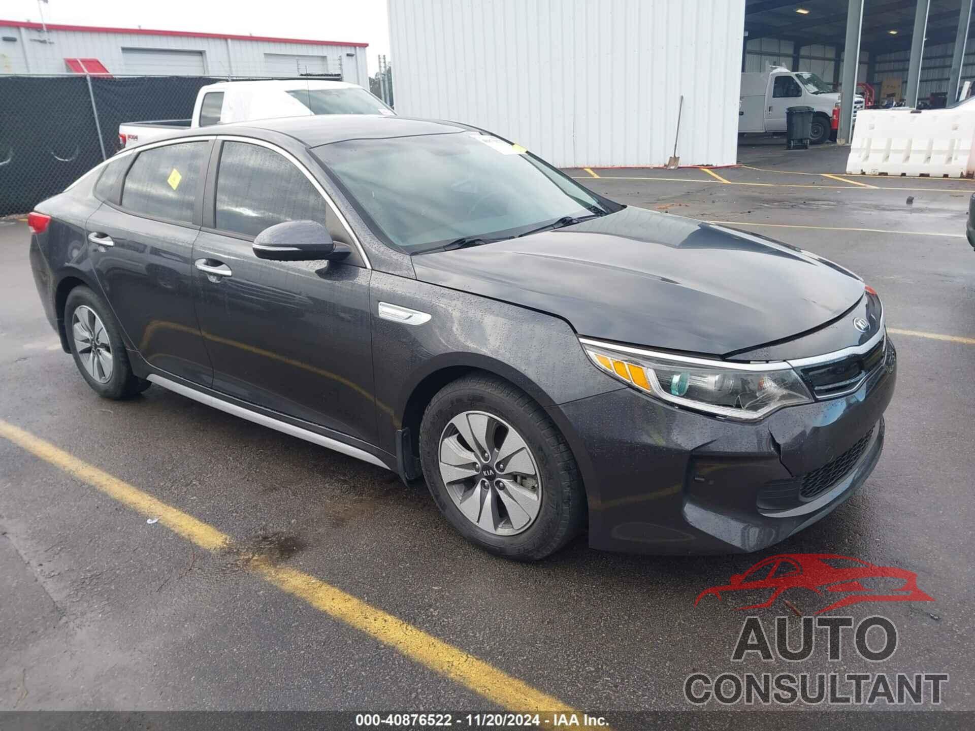 KIA OPTIMA HYBRID 2017 - KNAGT4LC7H5008708
