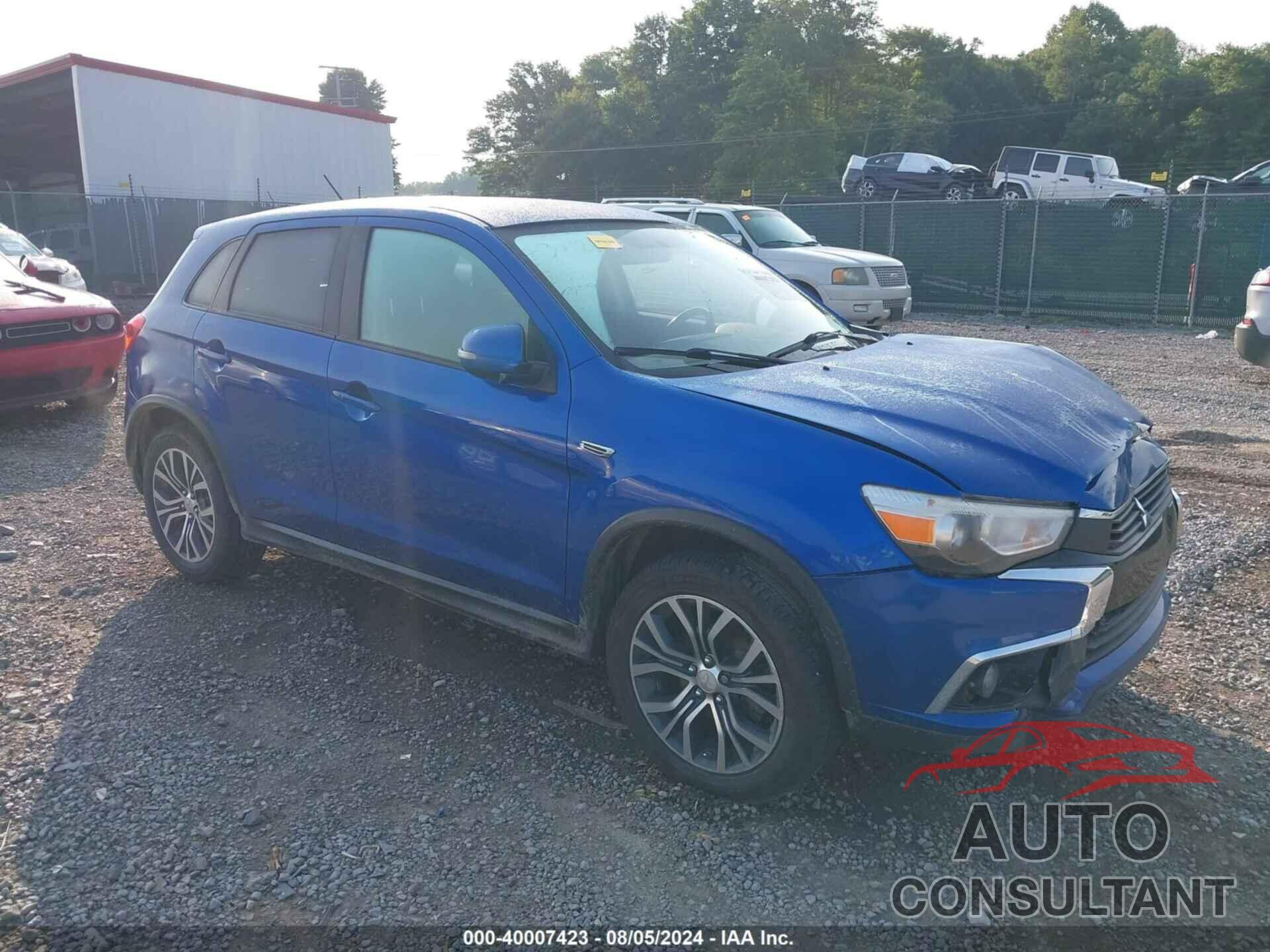 MITSUBISHI OUTLANDER SPORT 2016 - JA4AR3AU3GZ023012