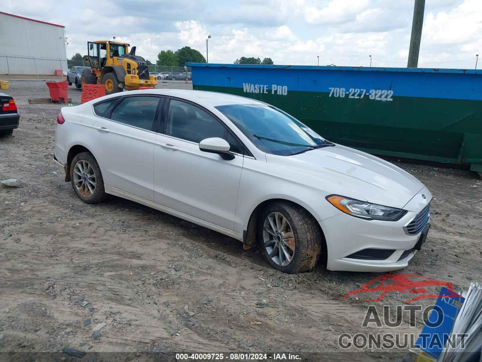 FORD FUSION 2017 - 3FA6P0H70HR400942