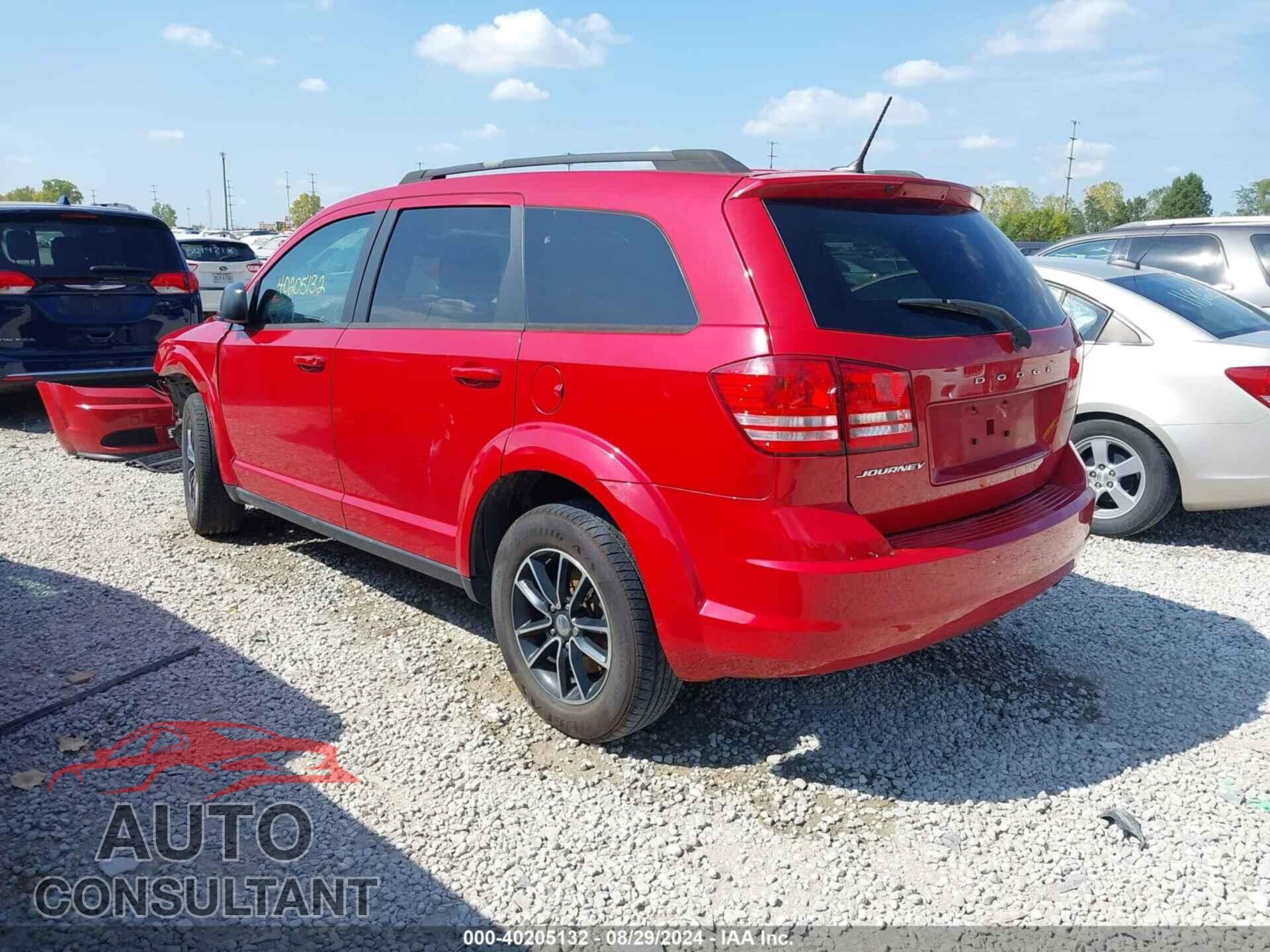DODGE JOURNEY 2017 - 3C4PDCAB0HT705139