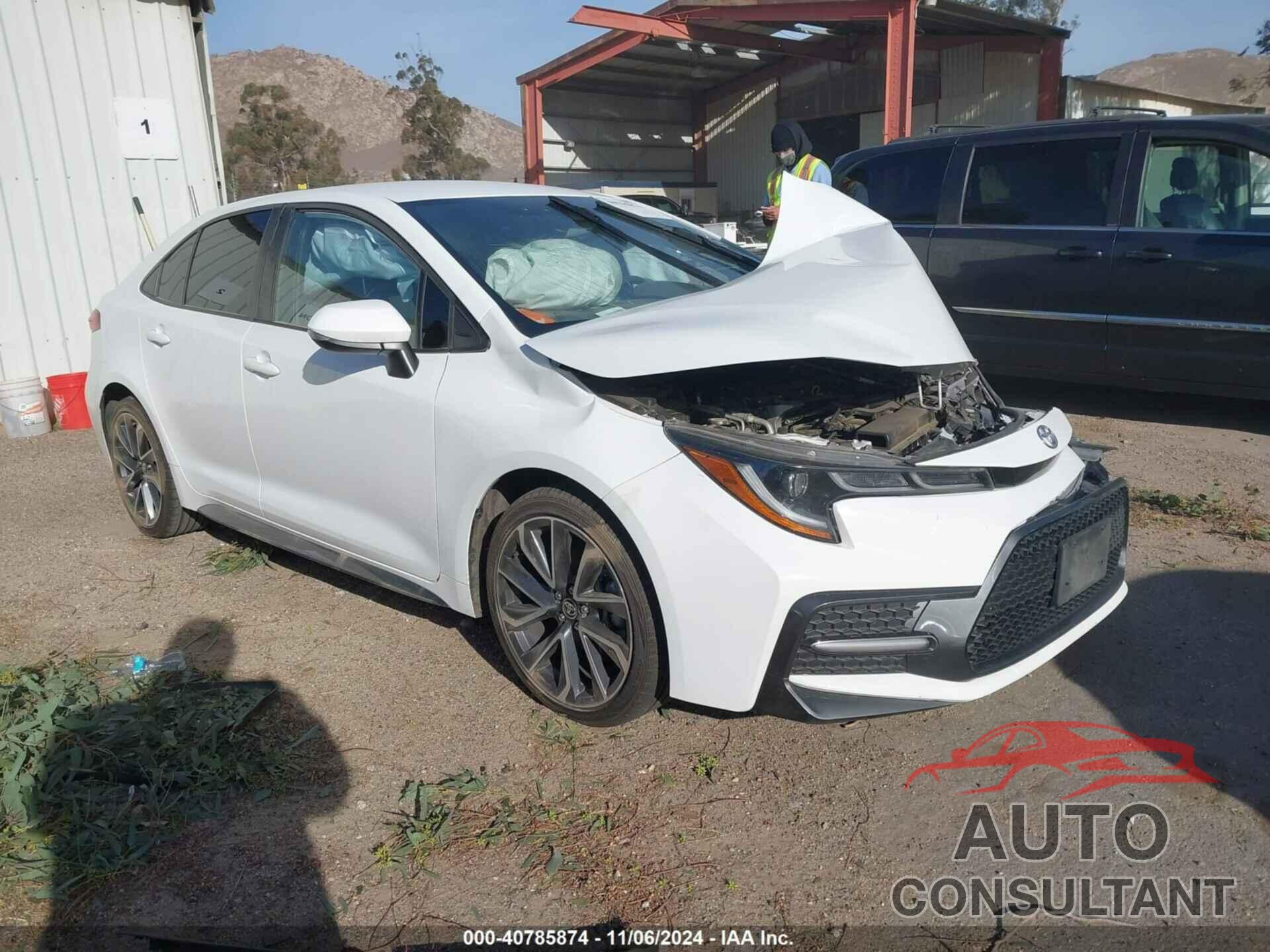 TOYOTA COROLLA 2022 - JTDS4MCE3N3500493