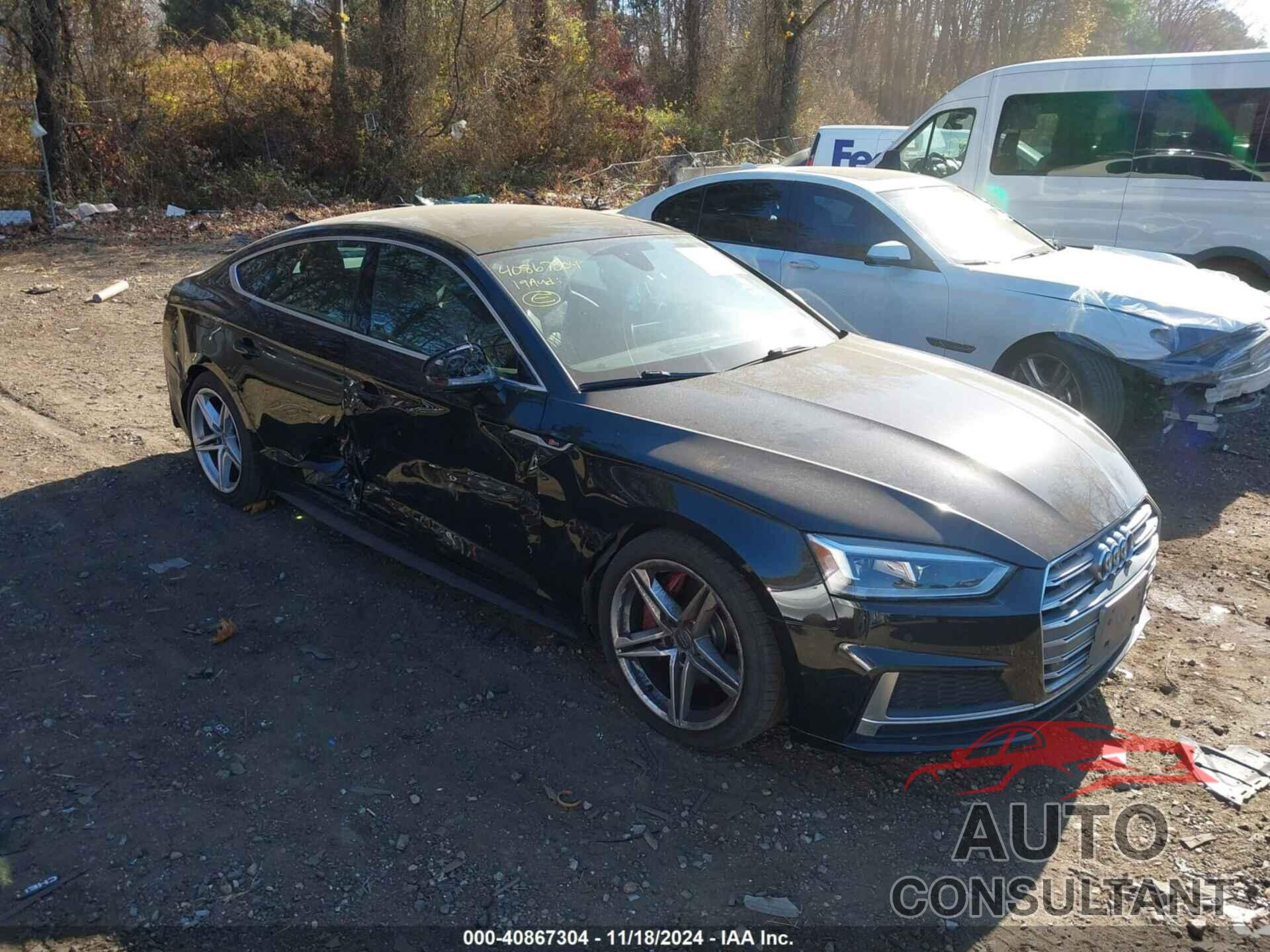 AUDI S5 2019 - WAUB4CF52KA001520