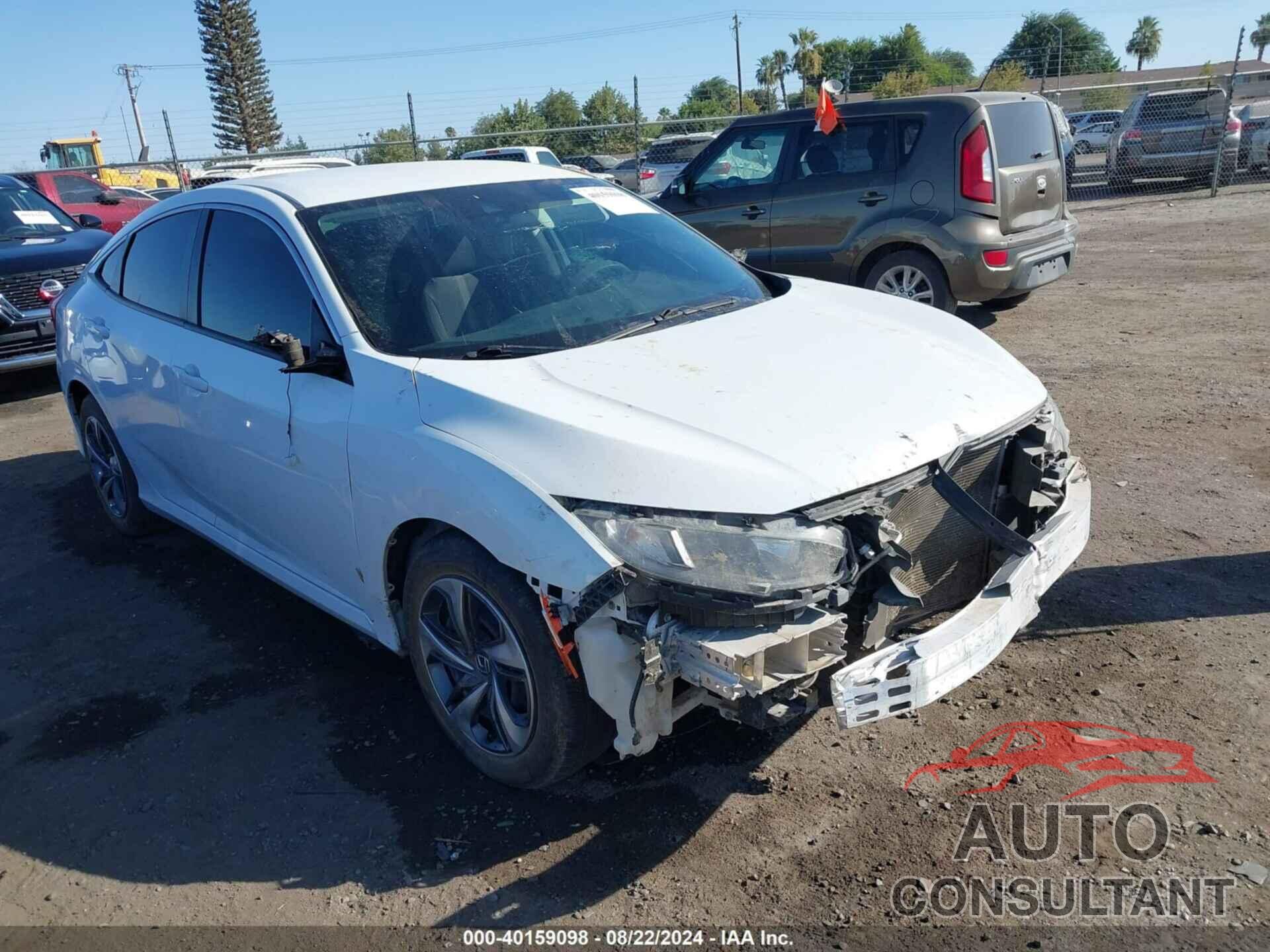 HONDA CIVIC 2020 - 19XFC2F69LE215767
