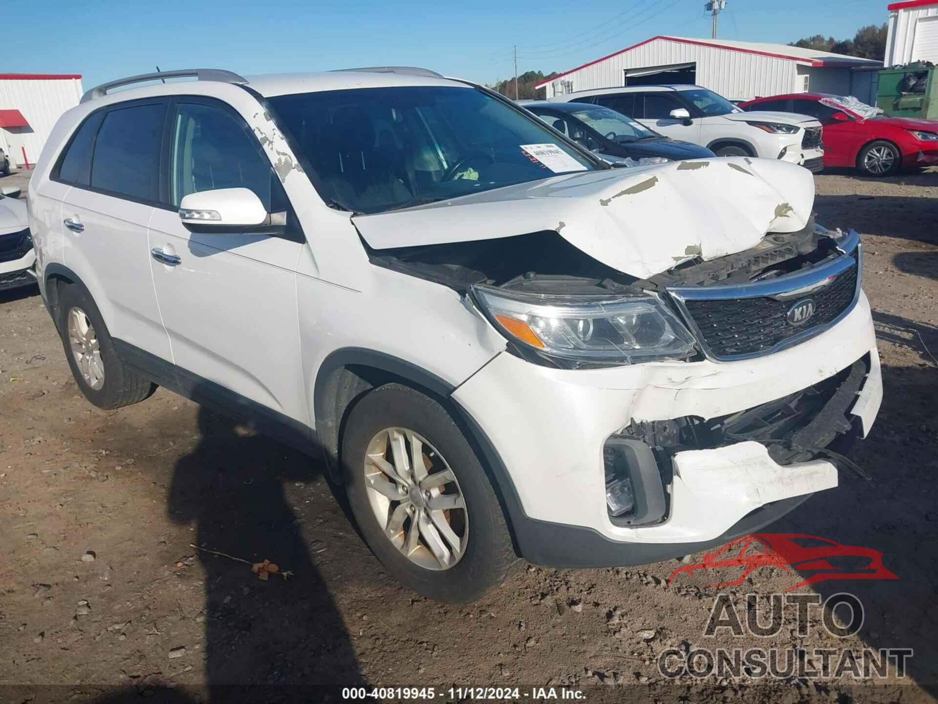 KIA SORENTO 2014 - 5XYKT3A68EG479273