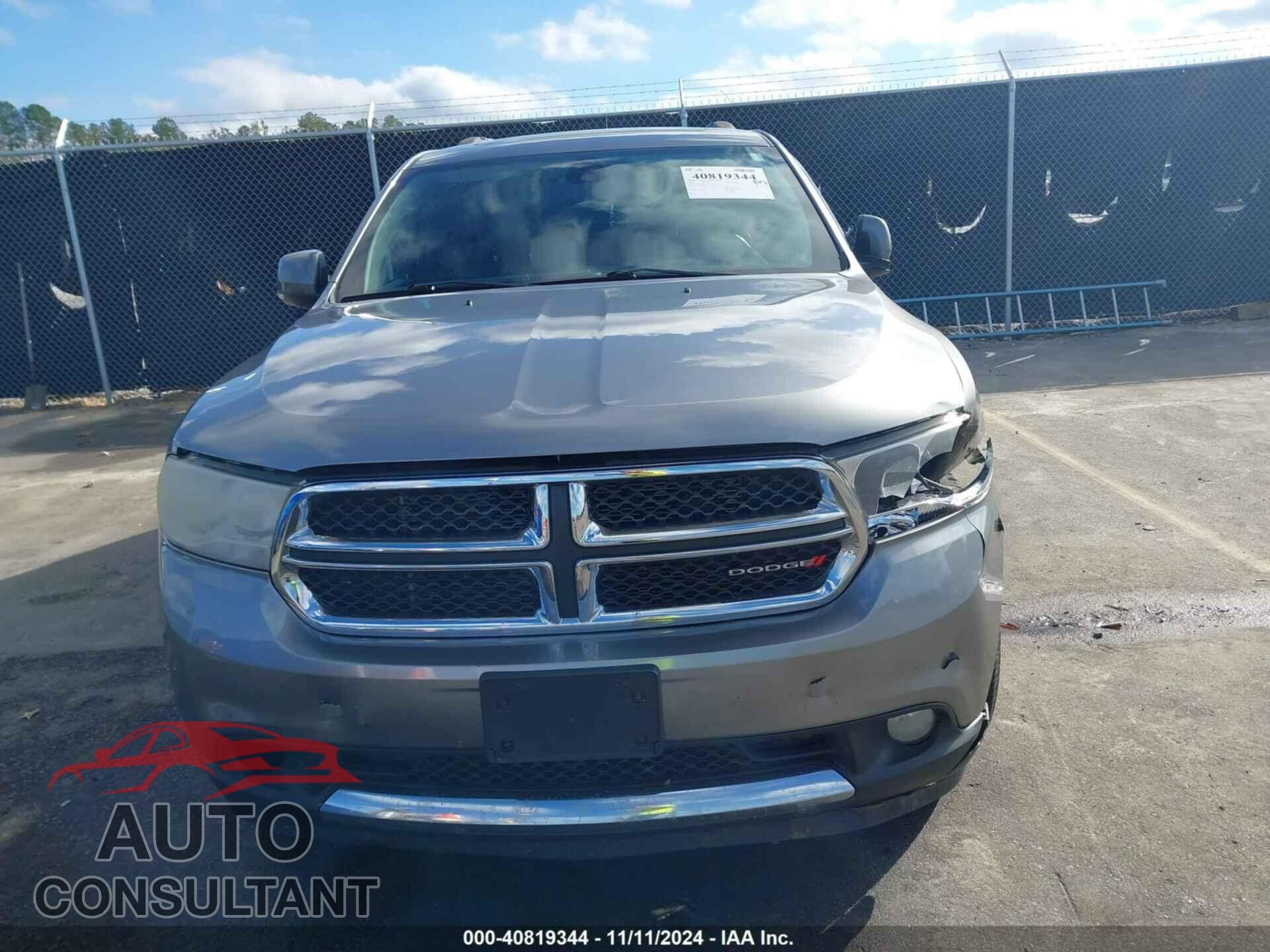 DODGE DURANGO 2012 - 1C4RDHDG5CC328552