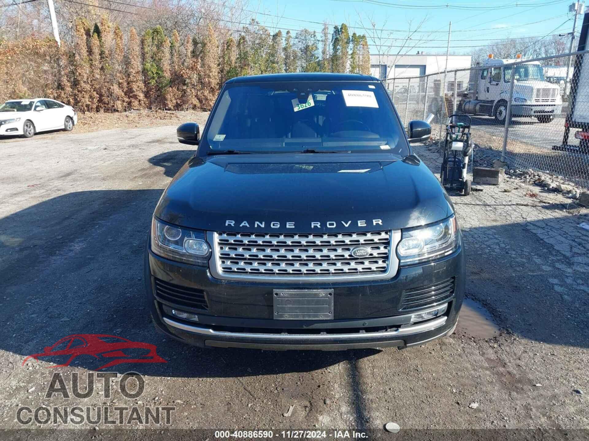 LAND ROVER RANGE ROVER 2017 - SALGS2FE9HA328233