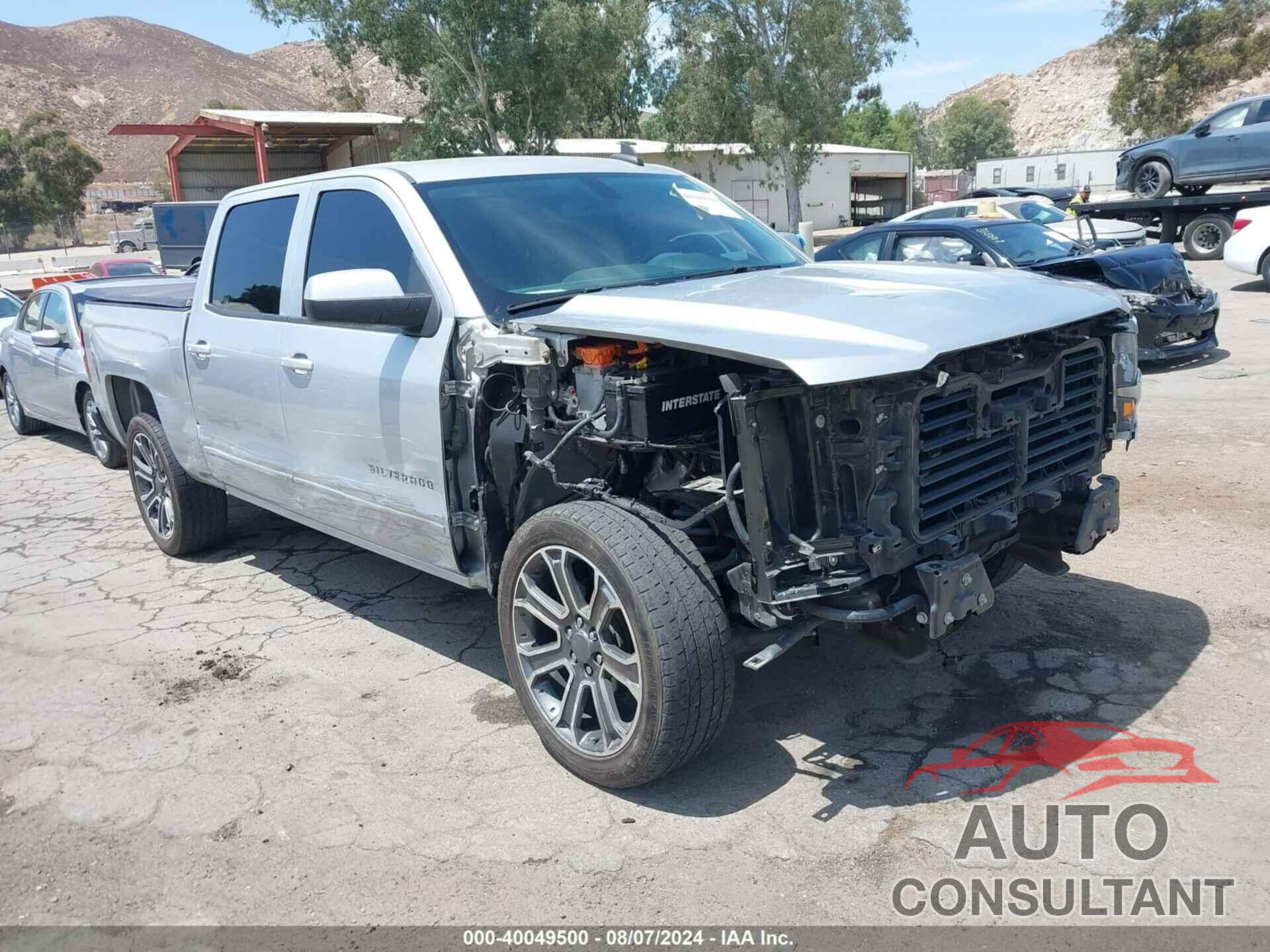 CHEVROLET SILVERADO 1500 2017 - 3GCUCRER8HG403476