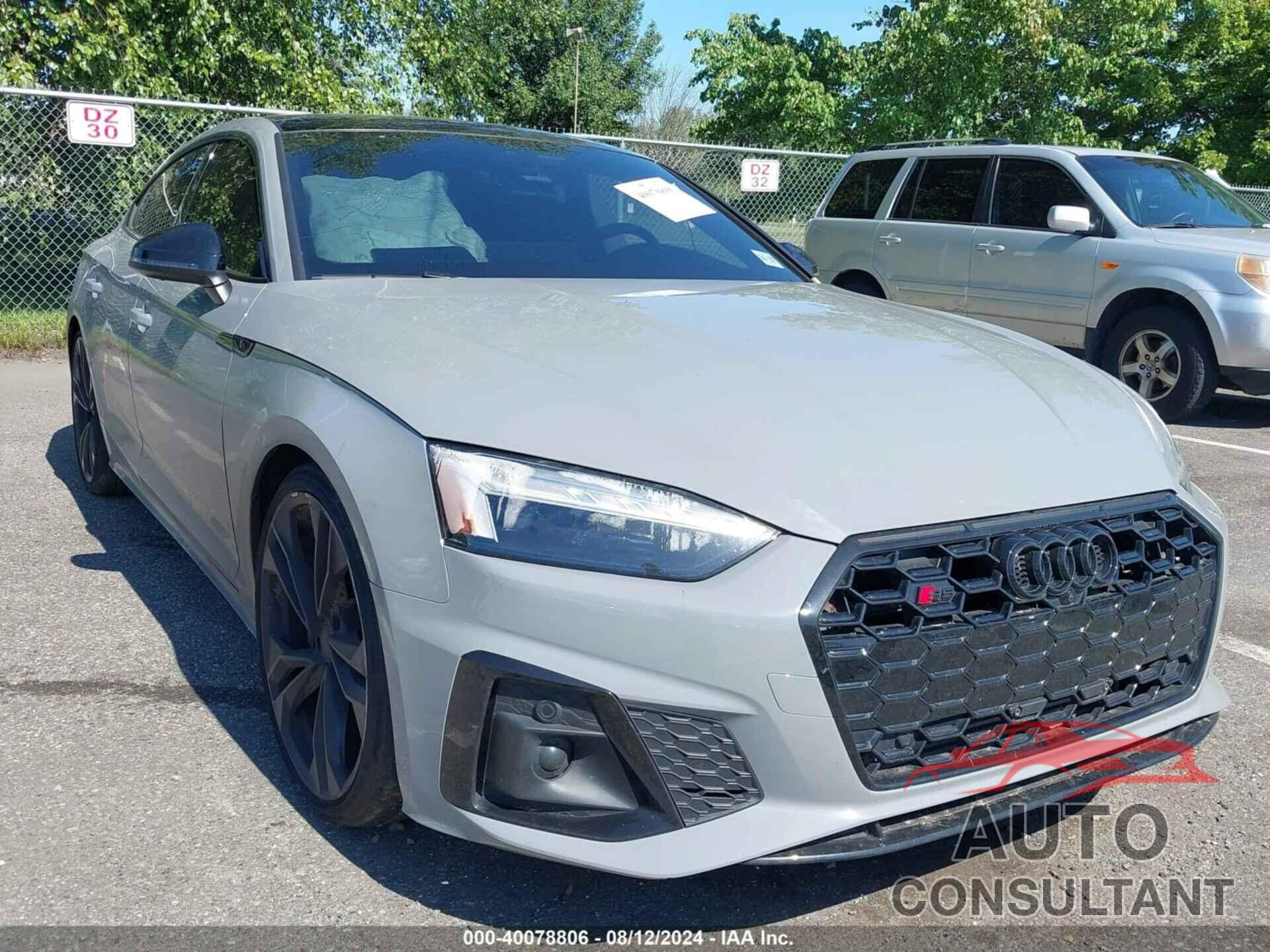 AUDI S5 SPORTBACK 2023 - WAUC4CF50PA006467