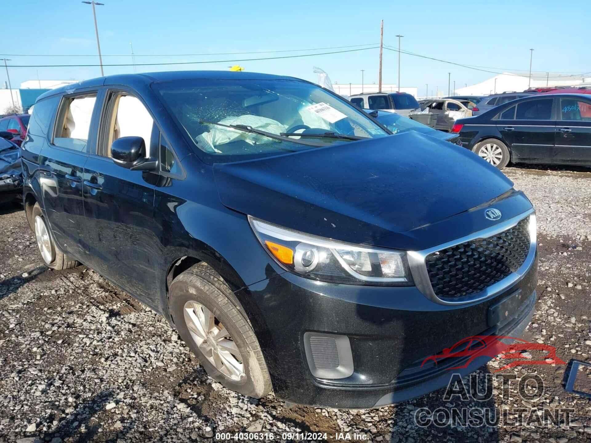 KIA SEDONA 2017 - KNDMB5C1XH6226827