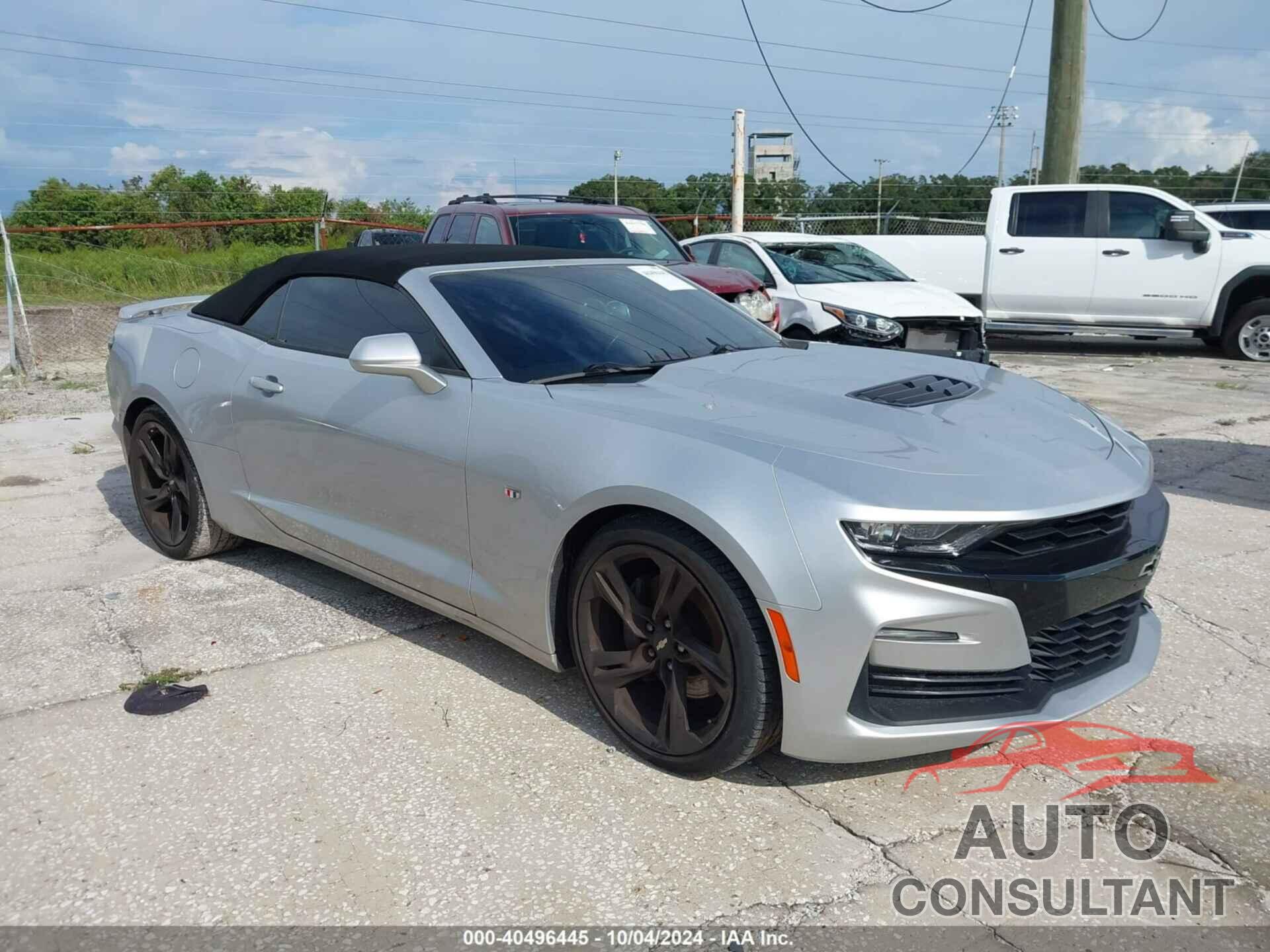 CHEVROLET CAMARO 2019 - 1G1FH3D7XK0122887