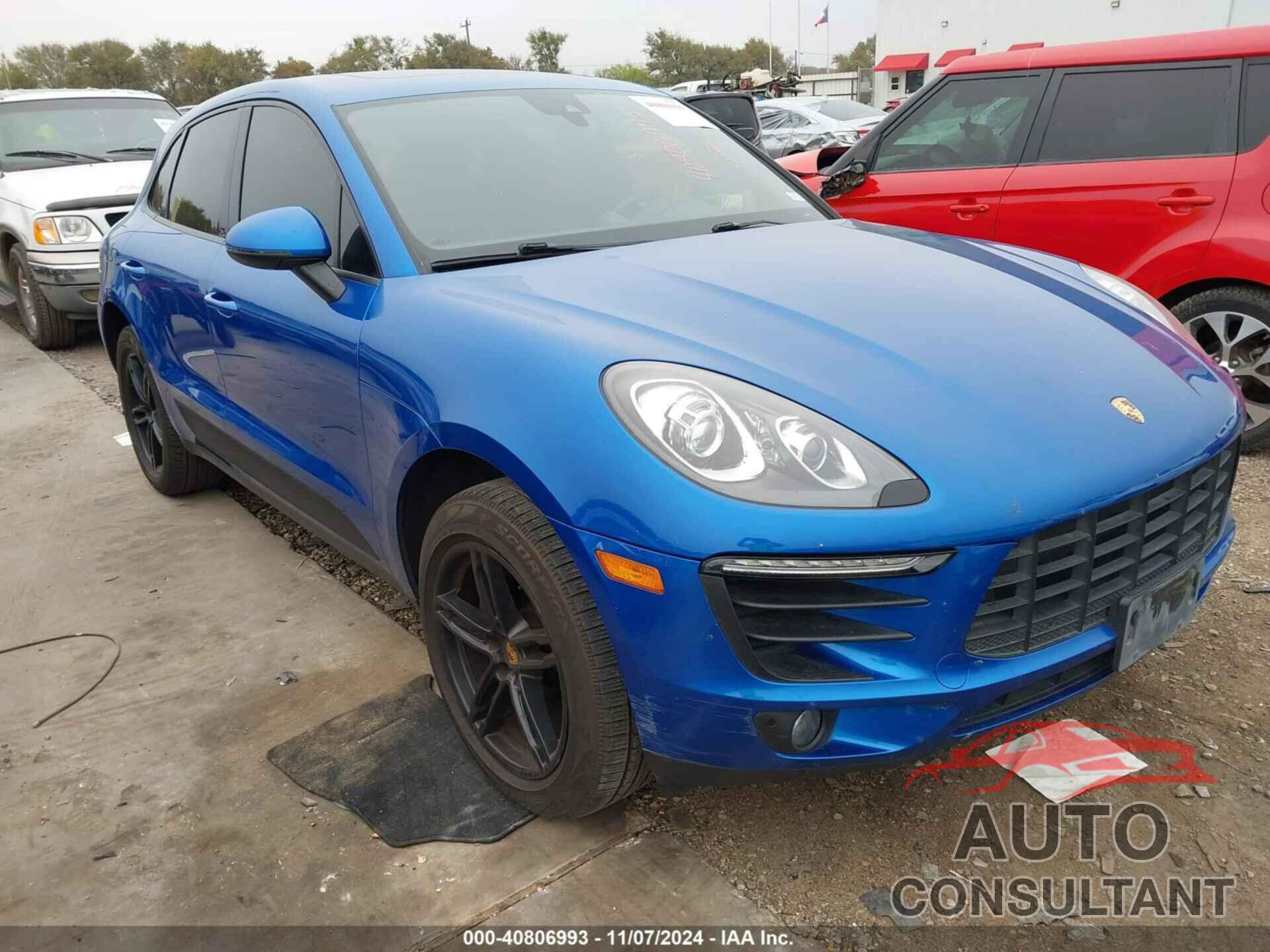 PORSCHE MACAN 2017 - WP1AA2A57HLB82909