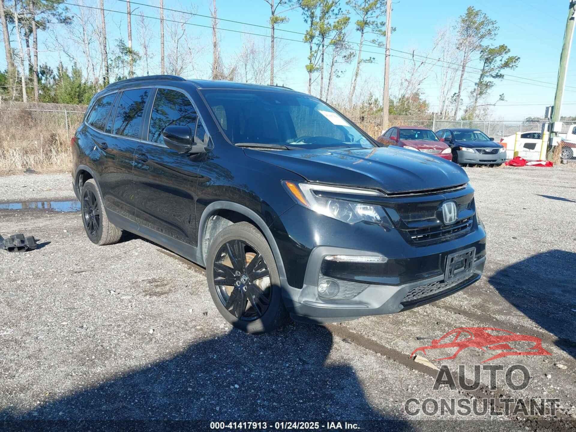 HONDA PILOT 2021 - 5FNYF5H22MB007883