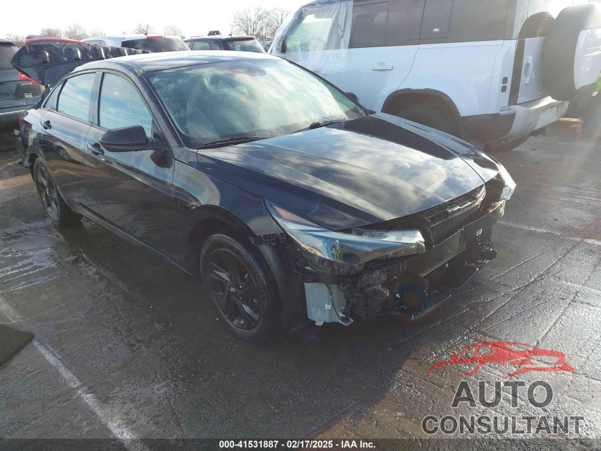 HYUNDAI ELANTRA 2021 - KMHLM4AG3MU118414