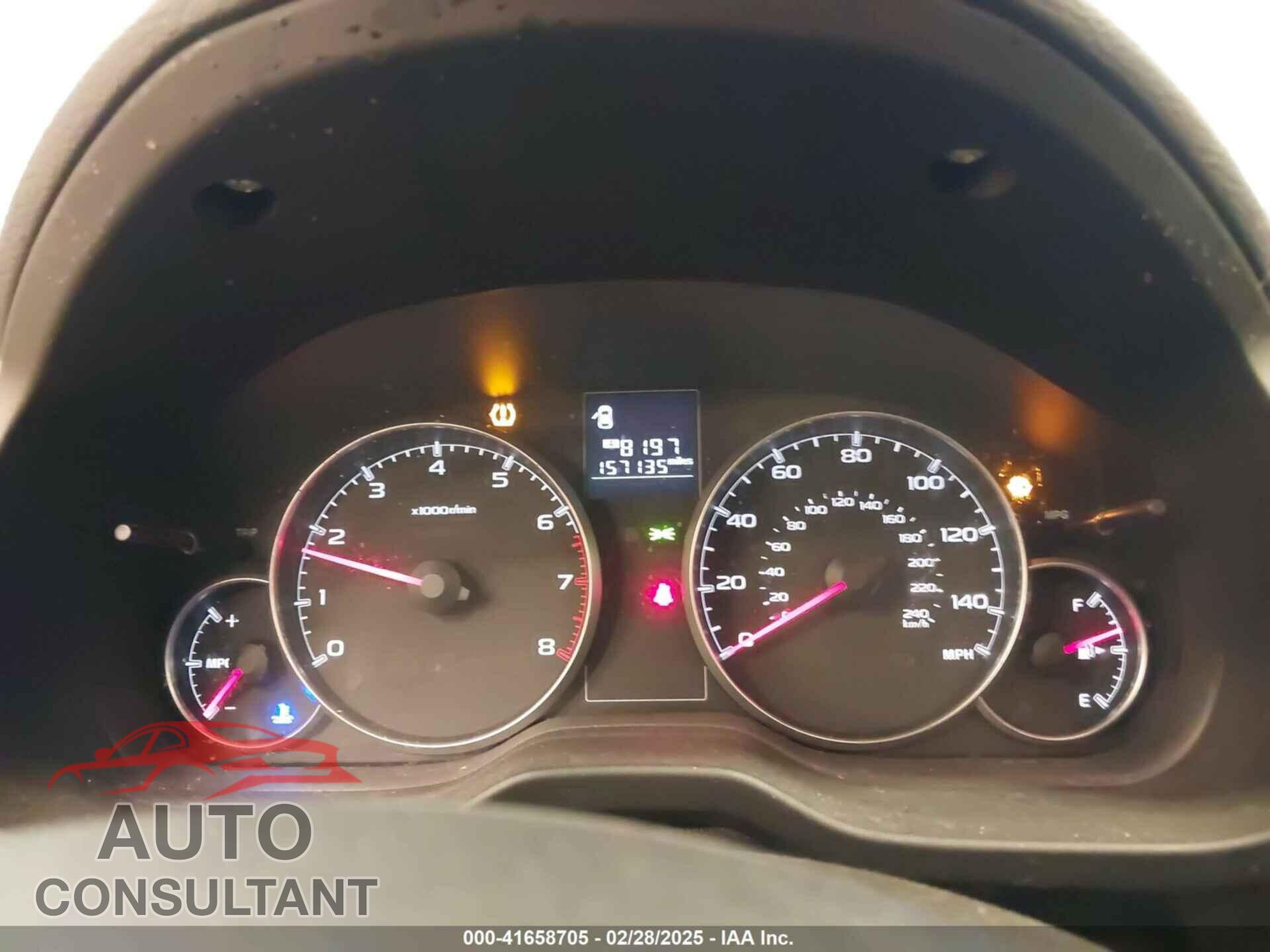 SUBARU OUTBACK 2013 - 4S4BRBCC4D1256623
