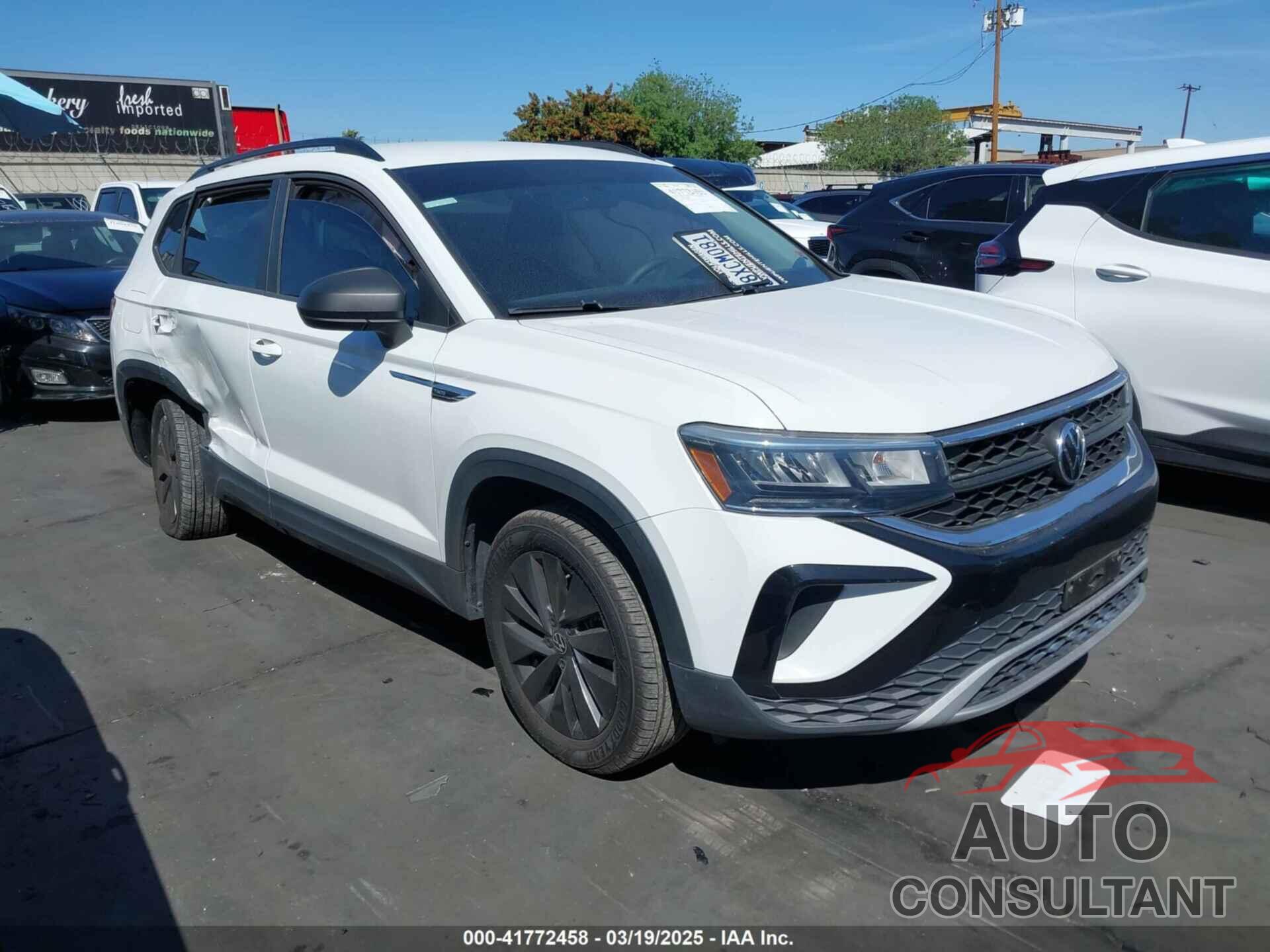 VOLKSWAGEN TAOS 2022 - 3VVCX7B23NM006994
