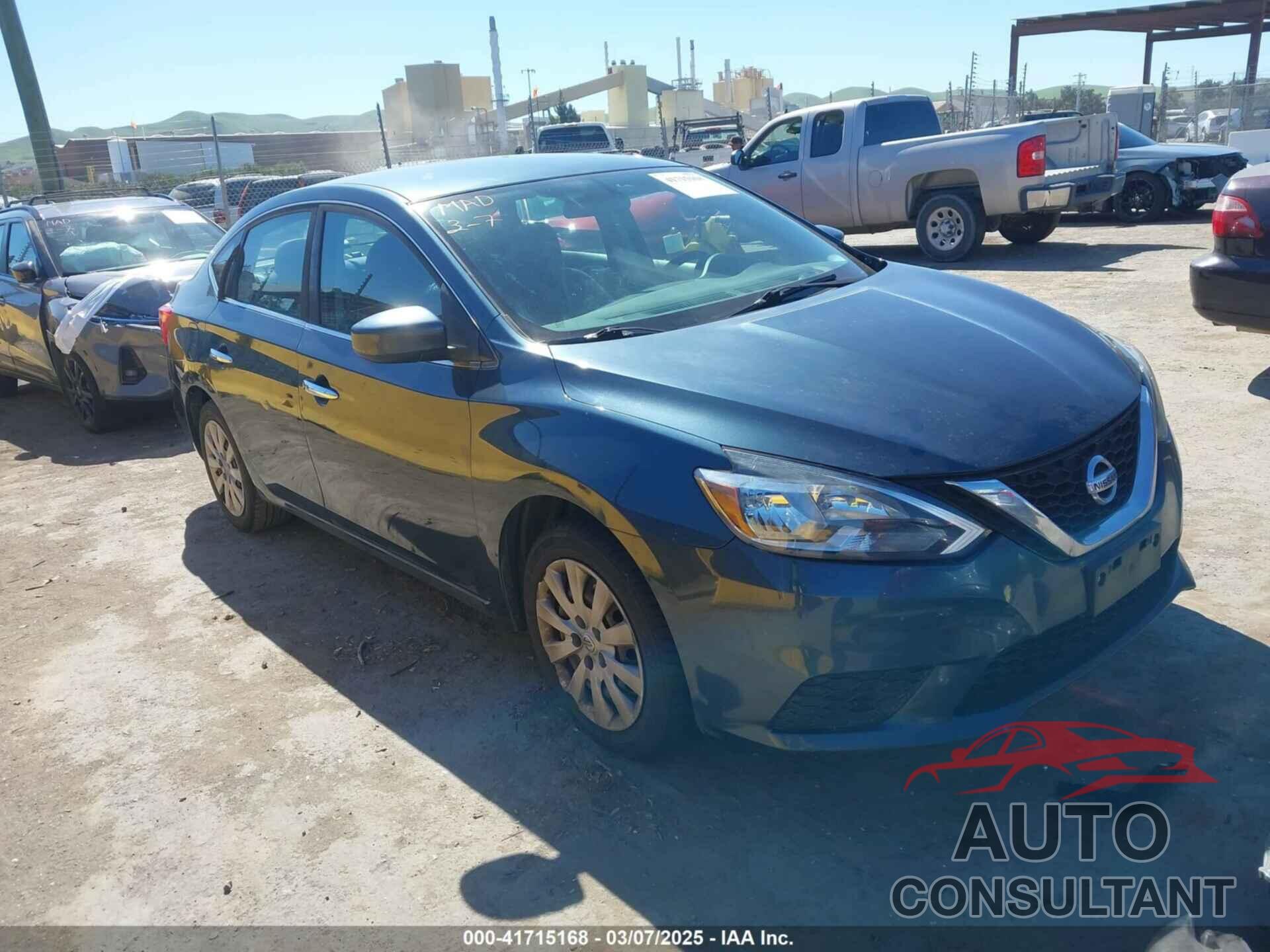 NISSAN SENTRA 2017 - 3N1AB7AP6HY345590