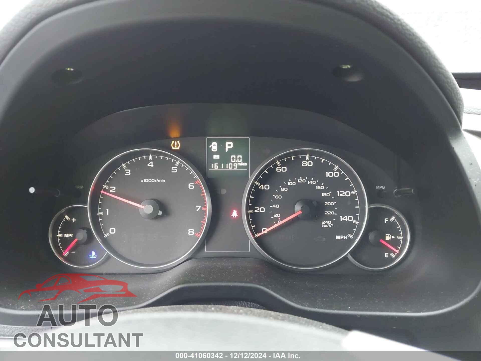 SUBARU OUTBACK 2014 - 4S4BRBAC4E3249745