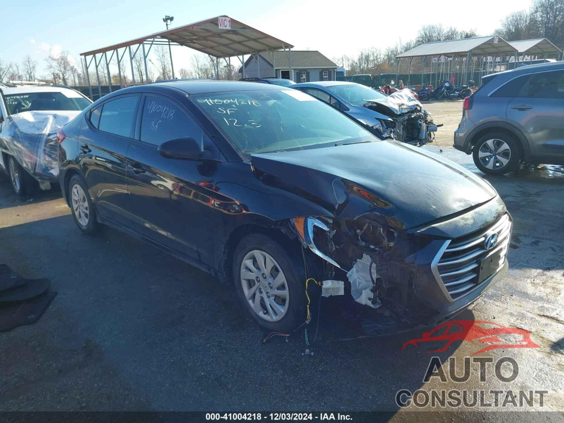 HYUNDAI ELANTRA 2017 - 5NPD74LF8HH090310