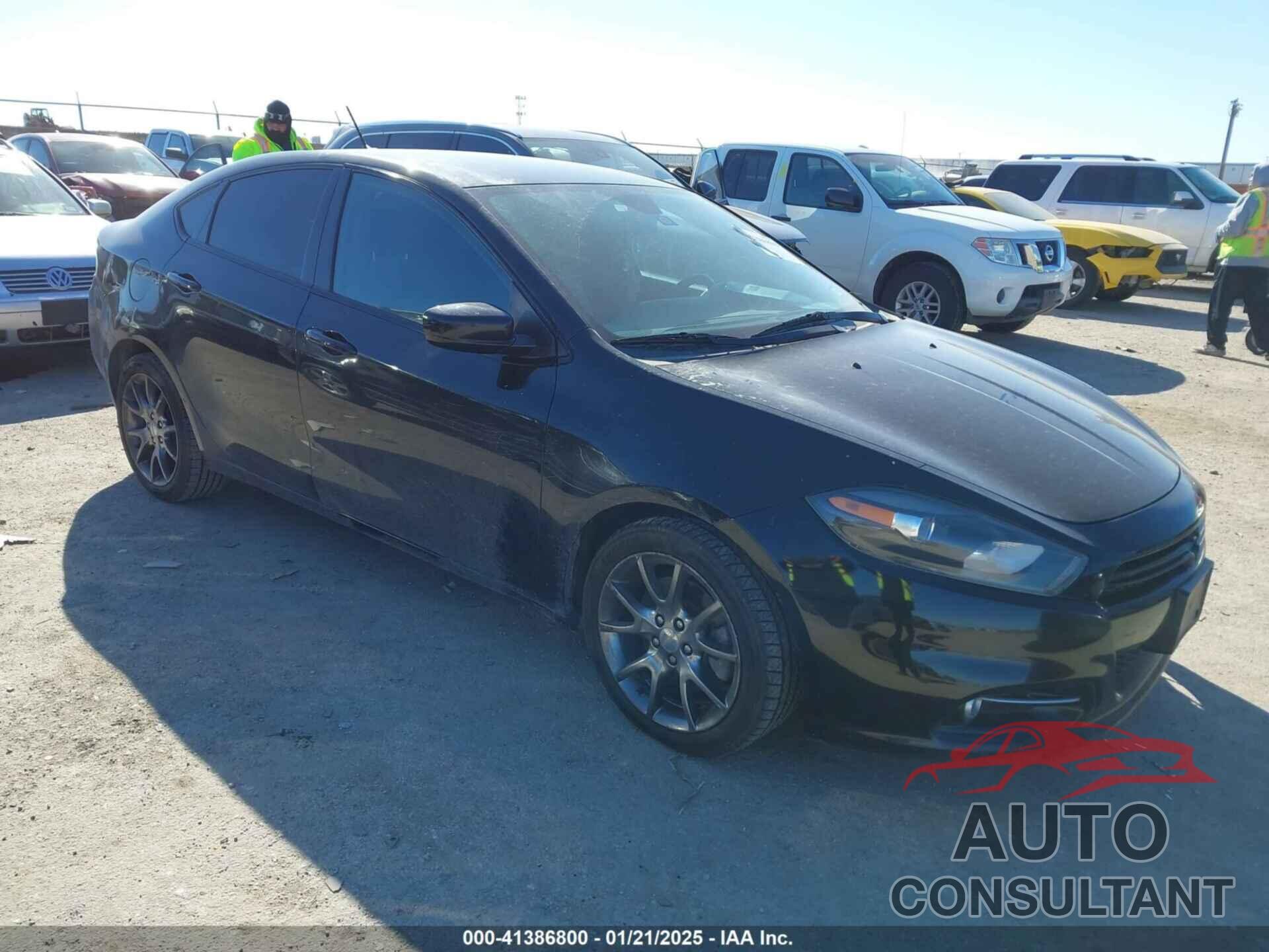 DODGE DART 2015 - 1C3CDFBB4FD112602