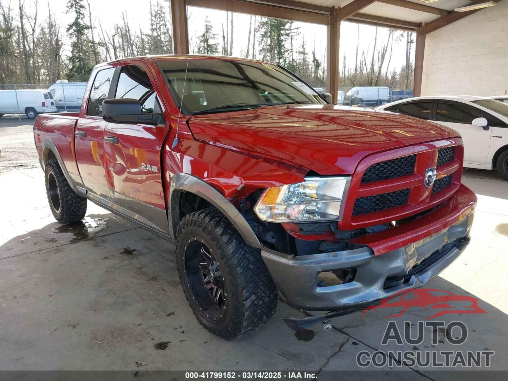 DODGE RAM 1500 2009 - 1D3HV18P69S741449