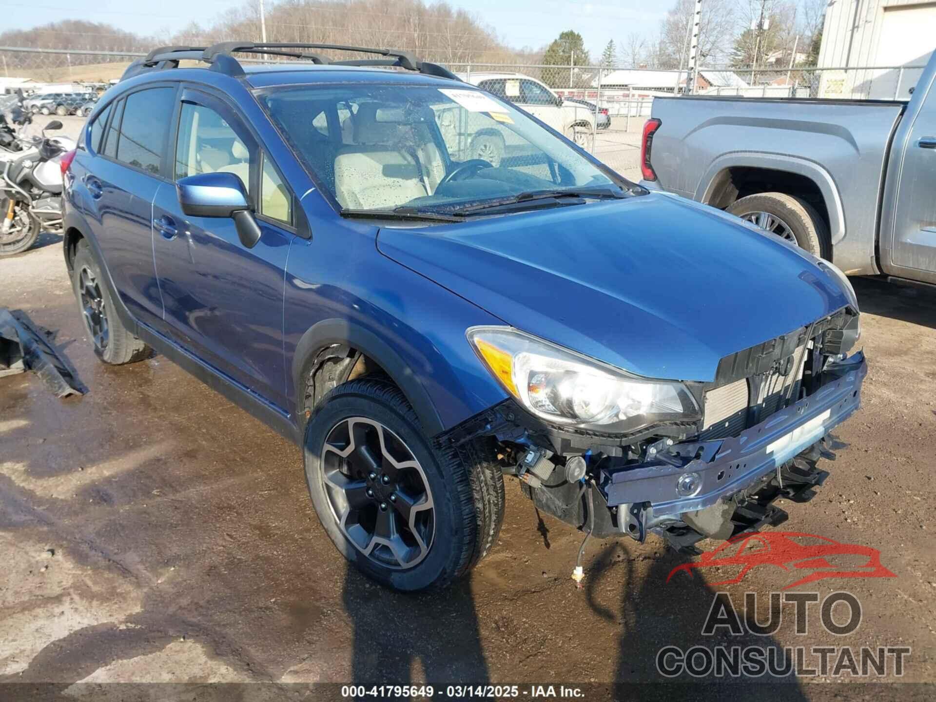 SUBARU XV CROSSTREK 2015 - JF2GPACCXF8287722