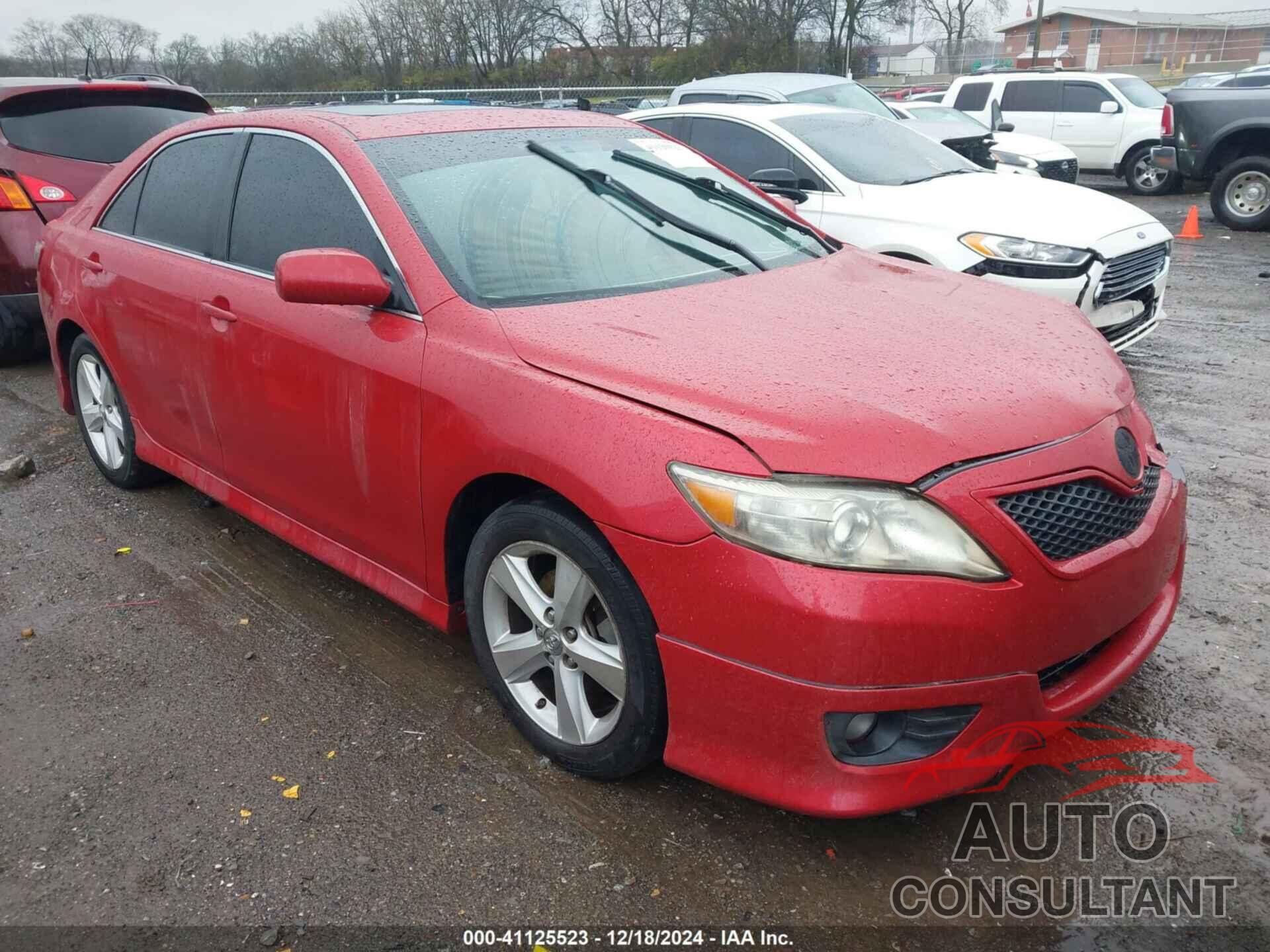 TOYOTA CAMRY 2010 - 4T1BF3EK4AU519660