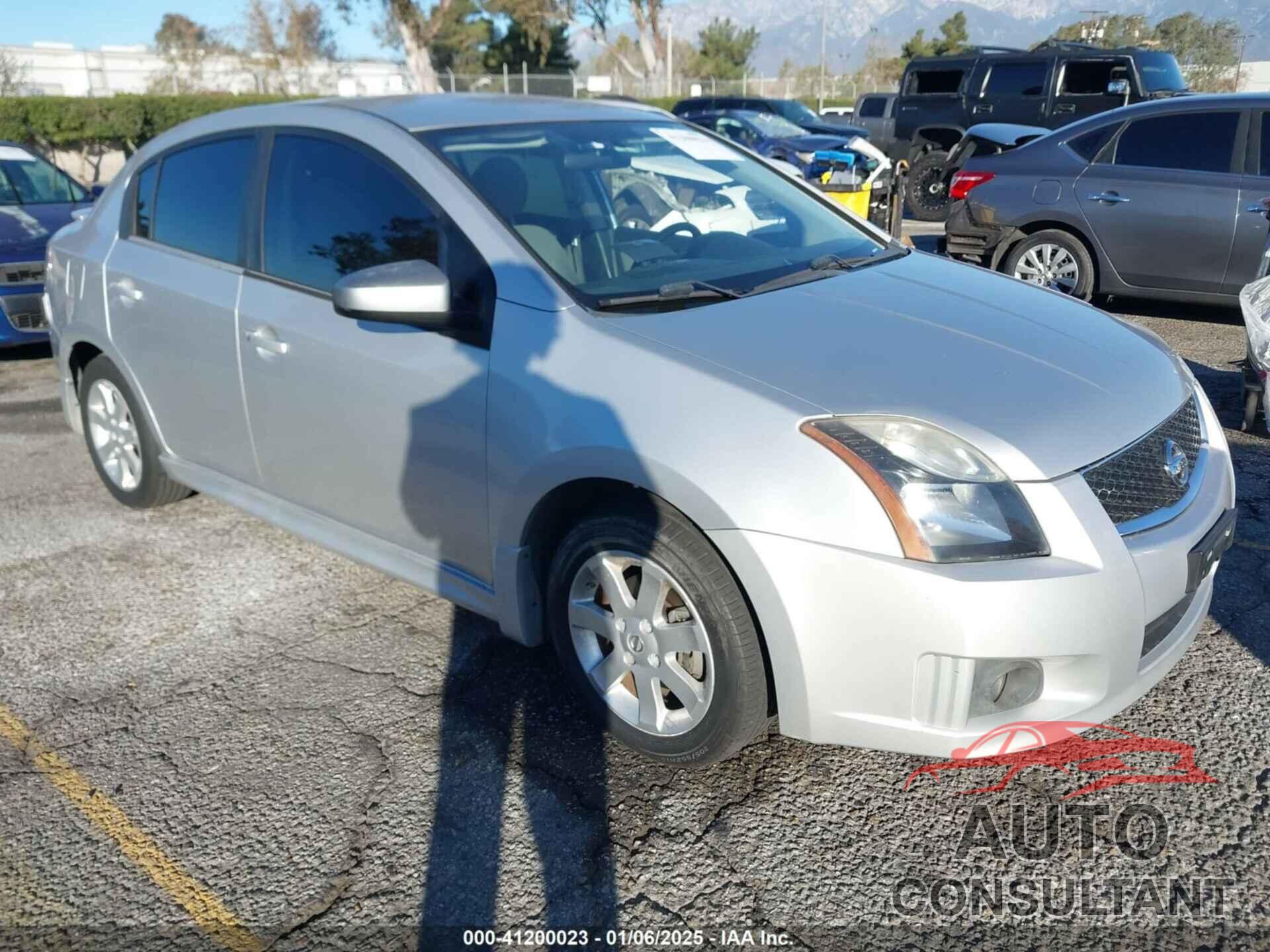 NISSAN SENTRA 2012 - 3N1AB6APXCL783254