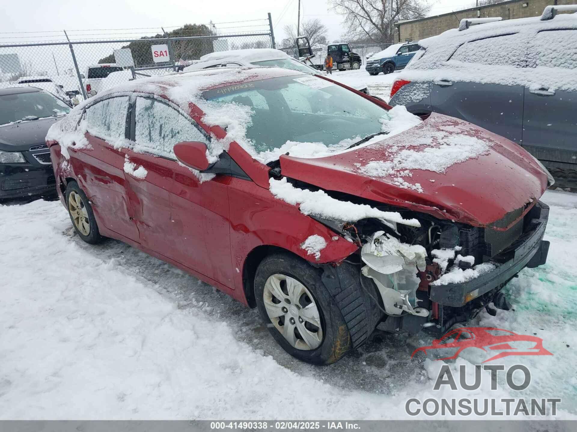 HYUNDAI ELANTRA 2016 - 5NPDH4AE9GH749985