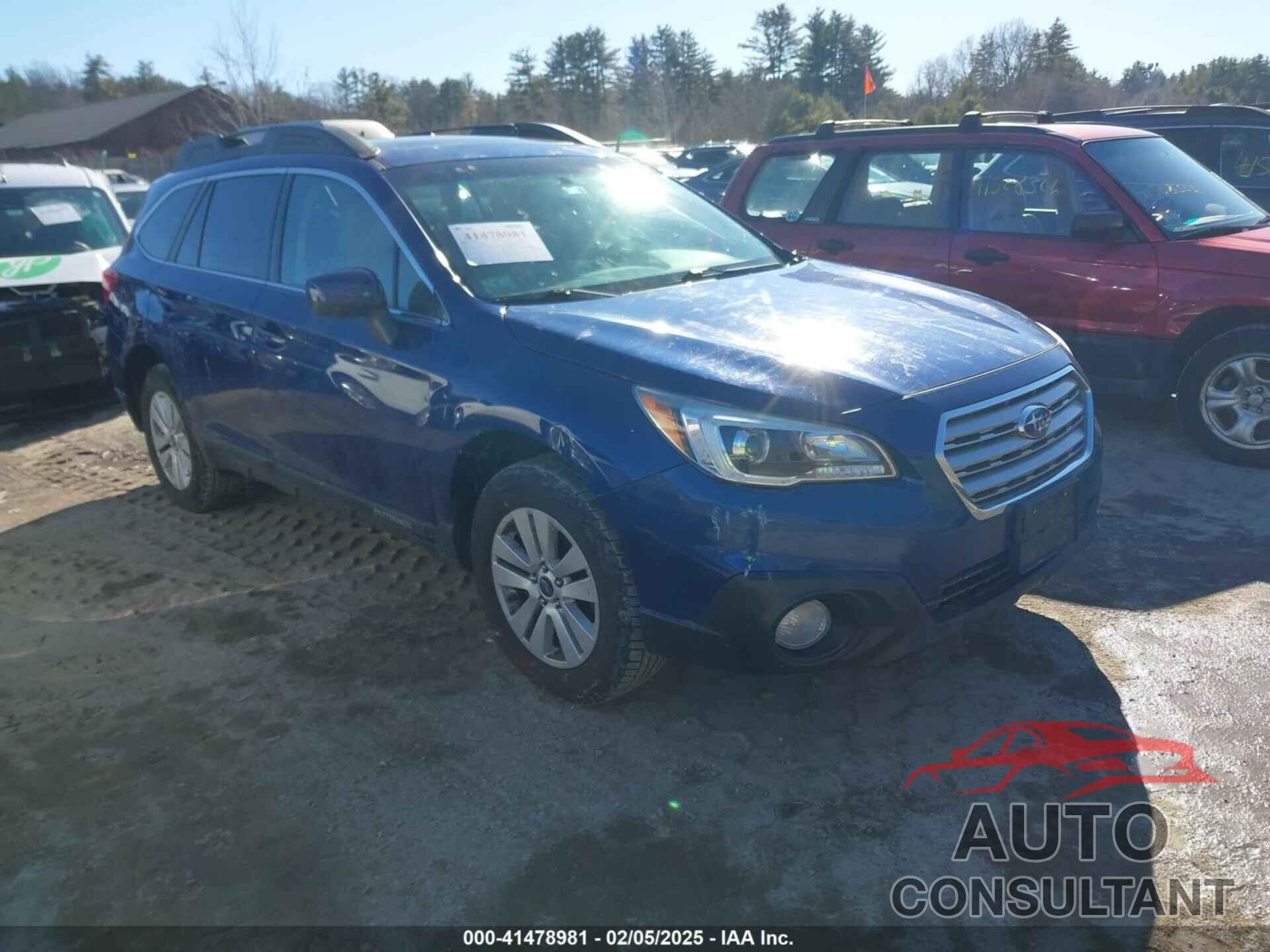 SUBARU OUTBACK 2015 - 4S4BSAEC6F3268730