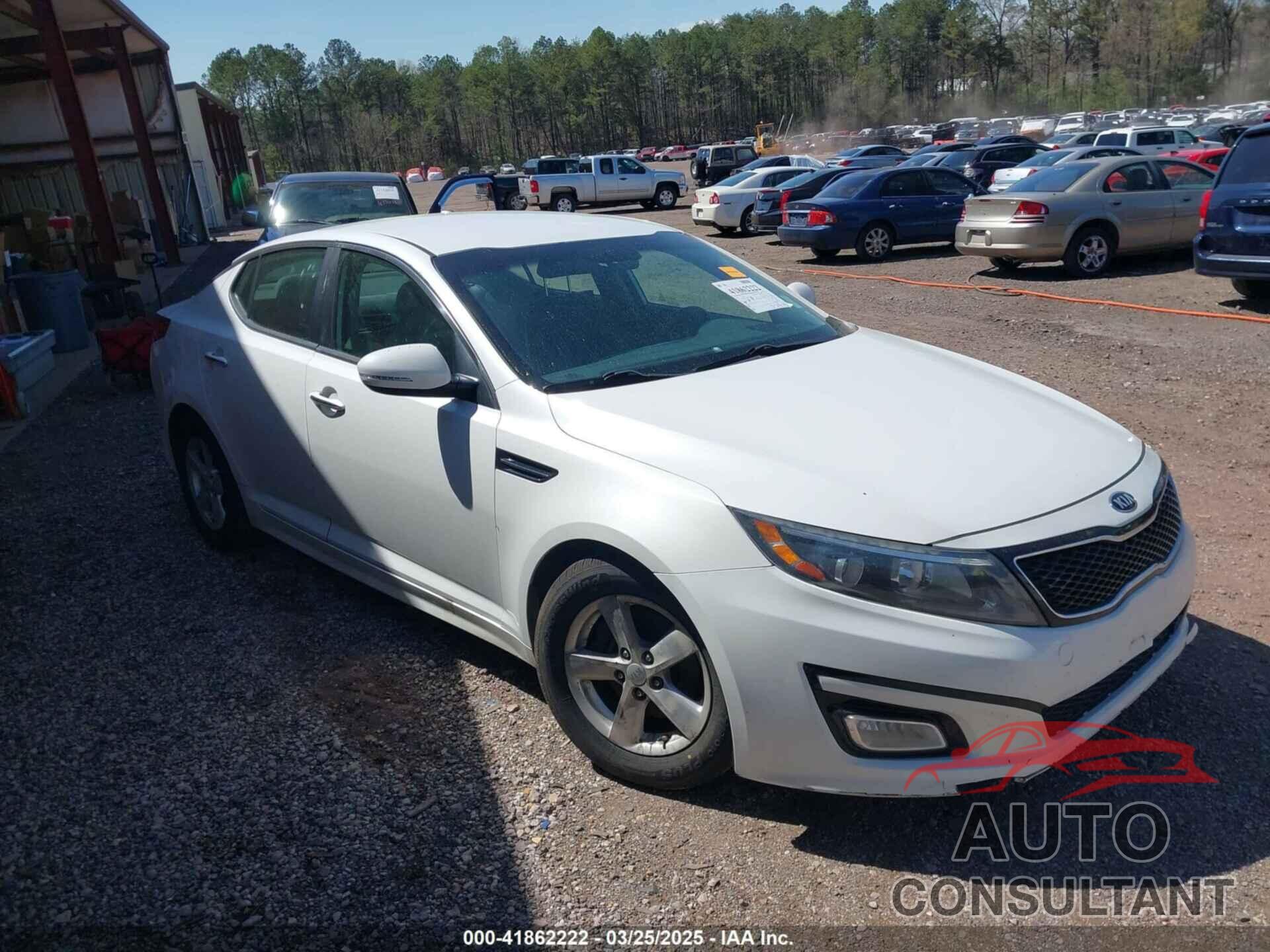 KIA OPTIMA 2015 - KNAGM4A74F5596664