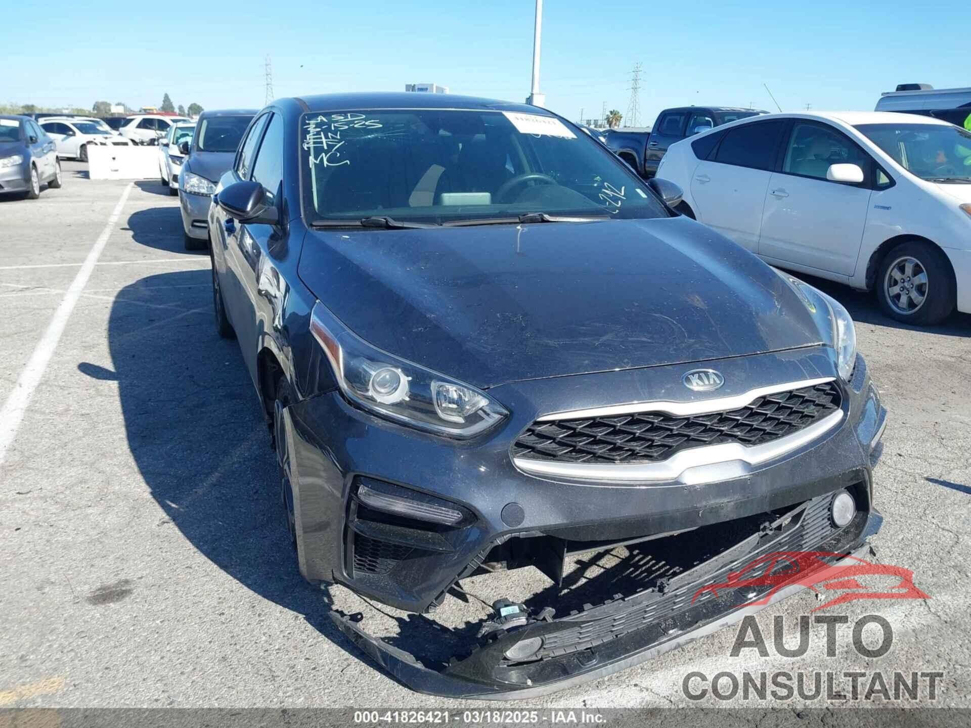 KIA FORTE 2019 - 3KPF24AD8KE070188