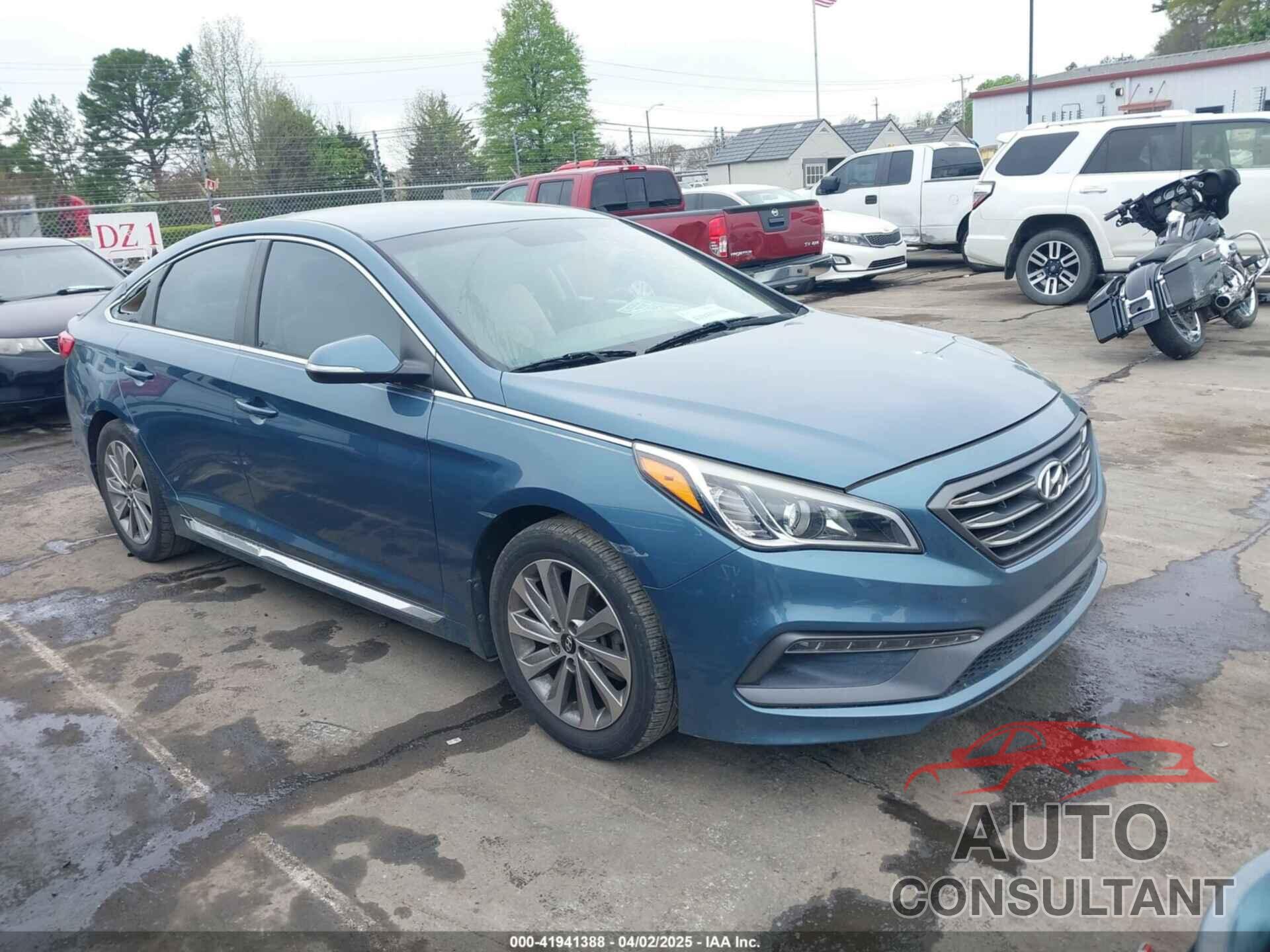 HYUNDAI SONATA 2017 - 5NPE34AF2HH562729