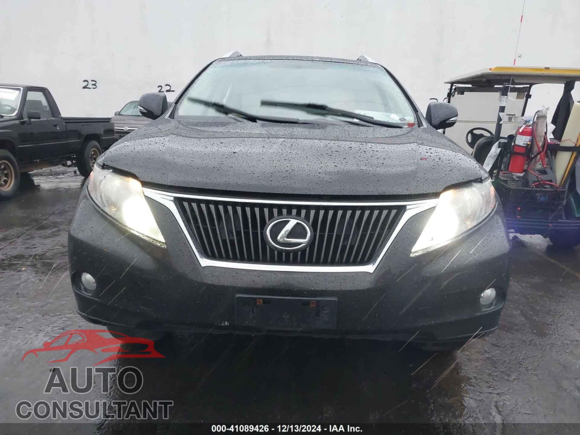 LEXUS RX 350 2011 - 2T2BK1BA2BC107103