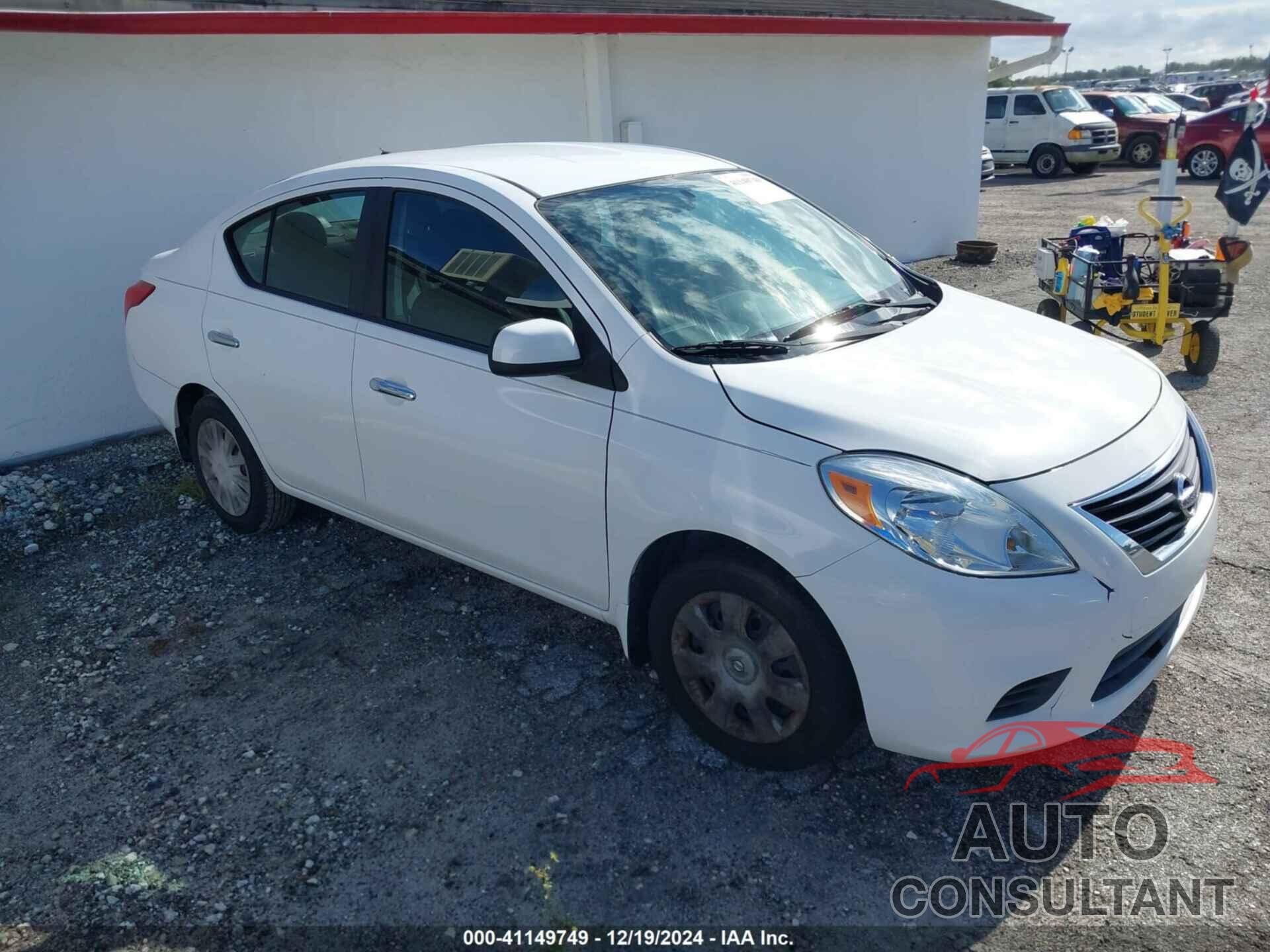 NISSAN VERSA 2012 - 3N1CN7AP3CL924607
