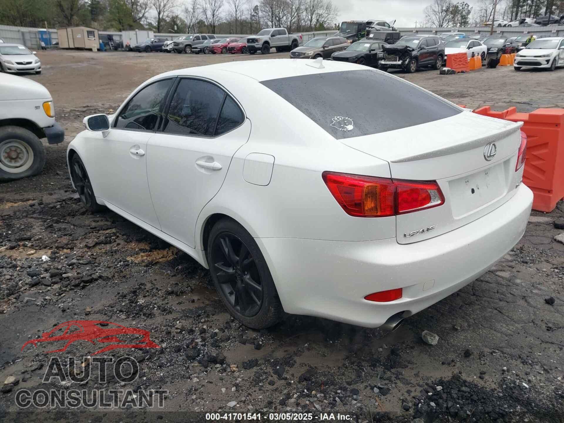 LEXUS IS 250 2010 - JTHBF5C29A5123784