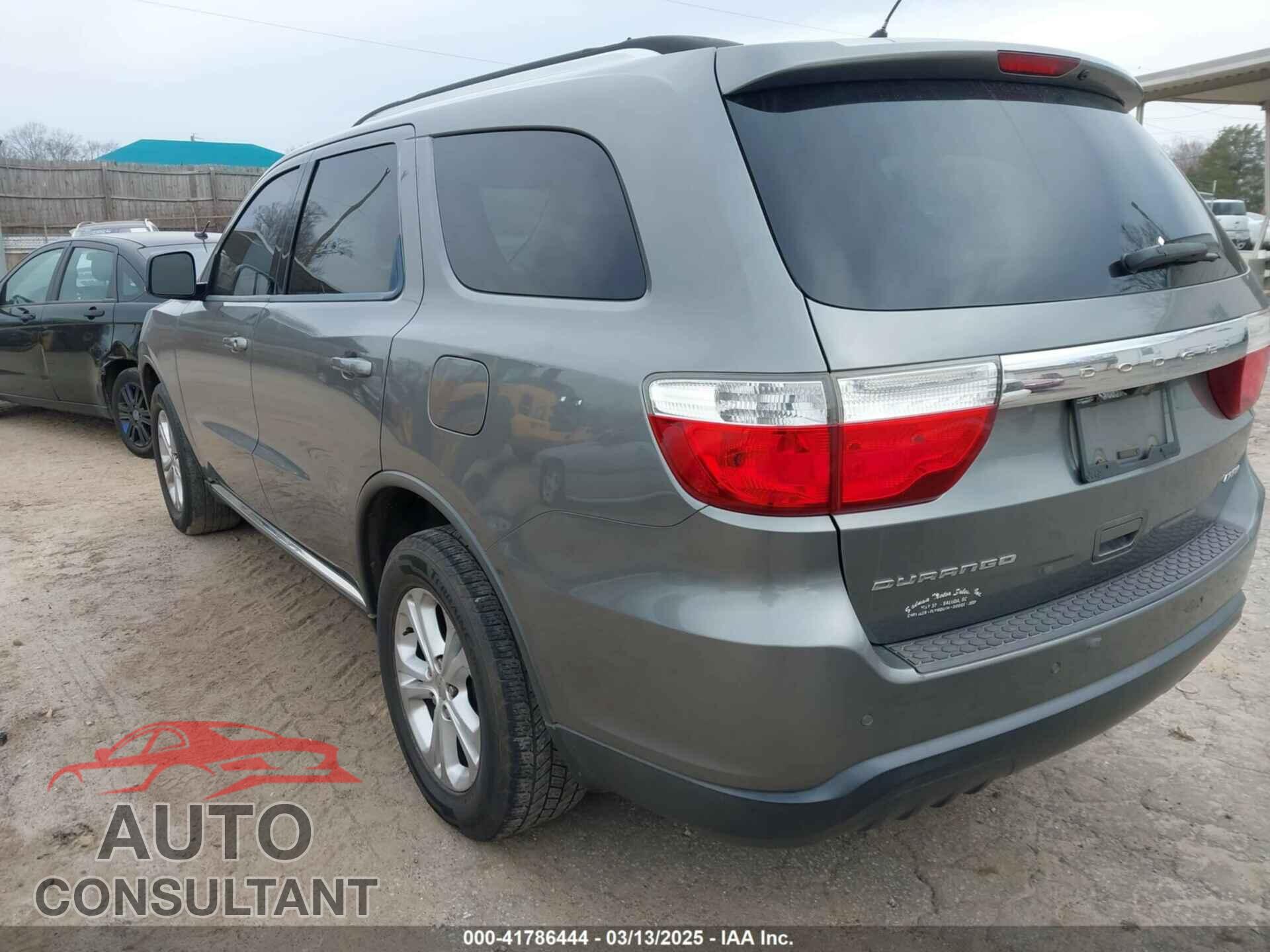DODGE DURANGO 2012 - 1C4RDHDG8CC109035