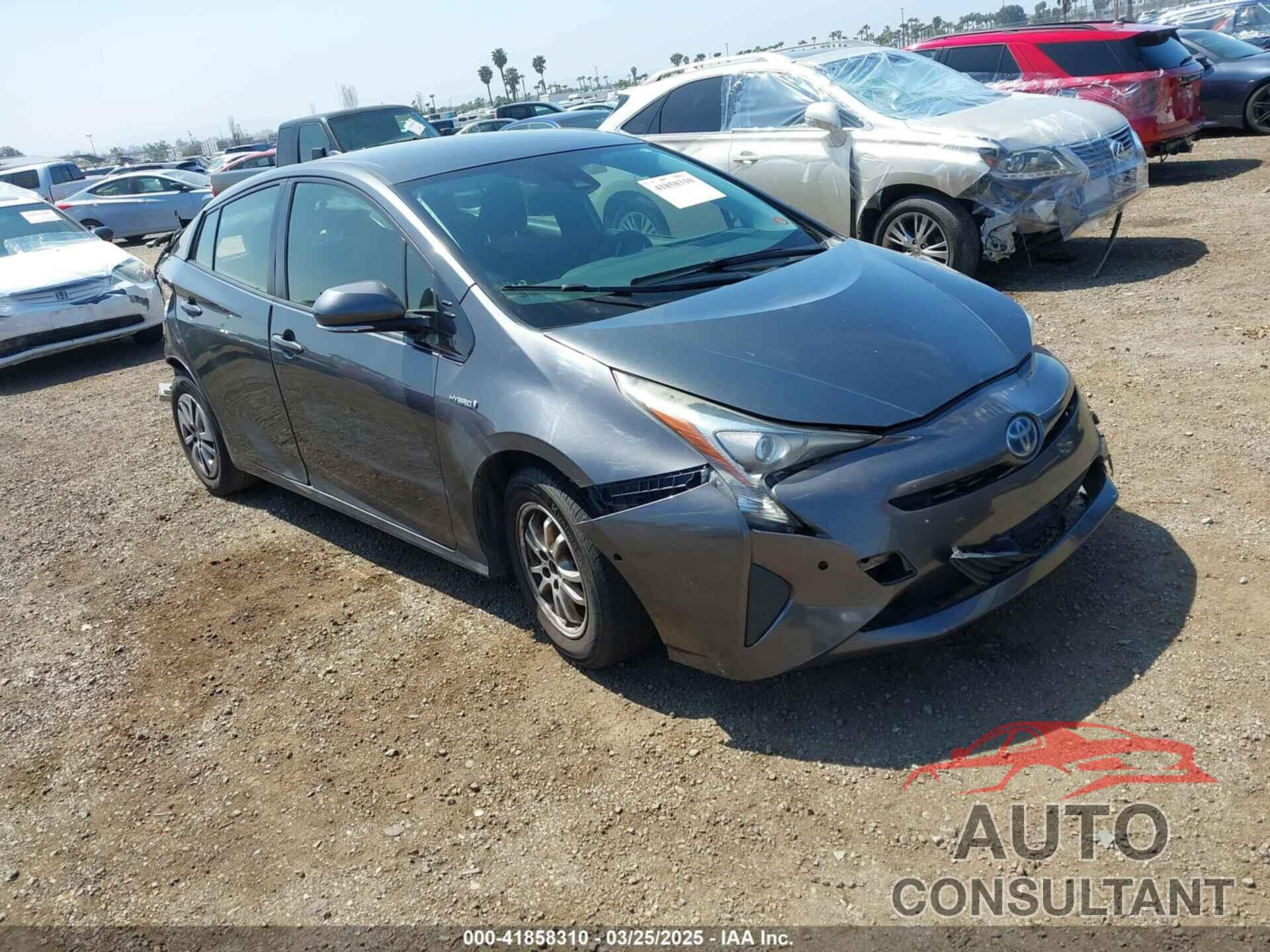 TOYOTA PRIUS 2017 - JTDKBRFU6H3046752