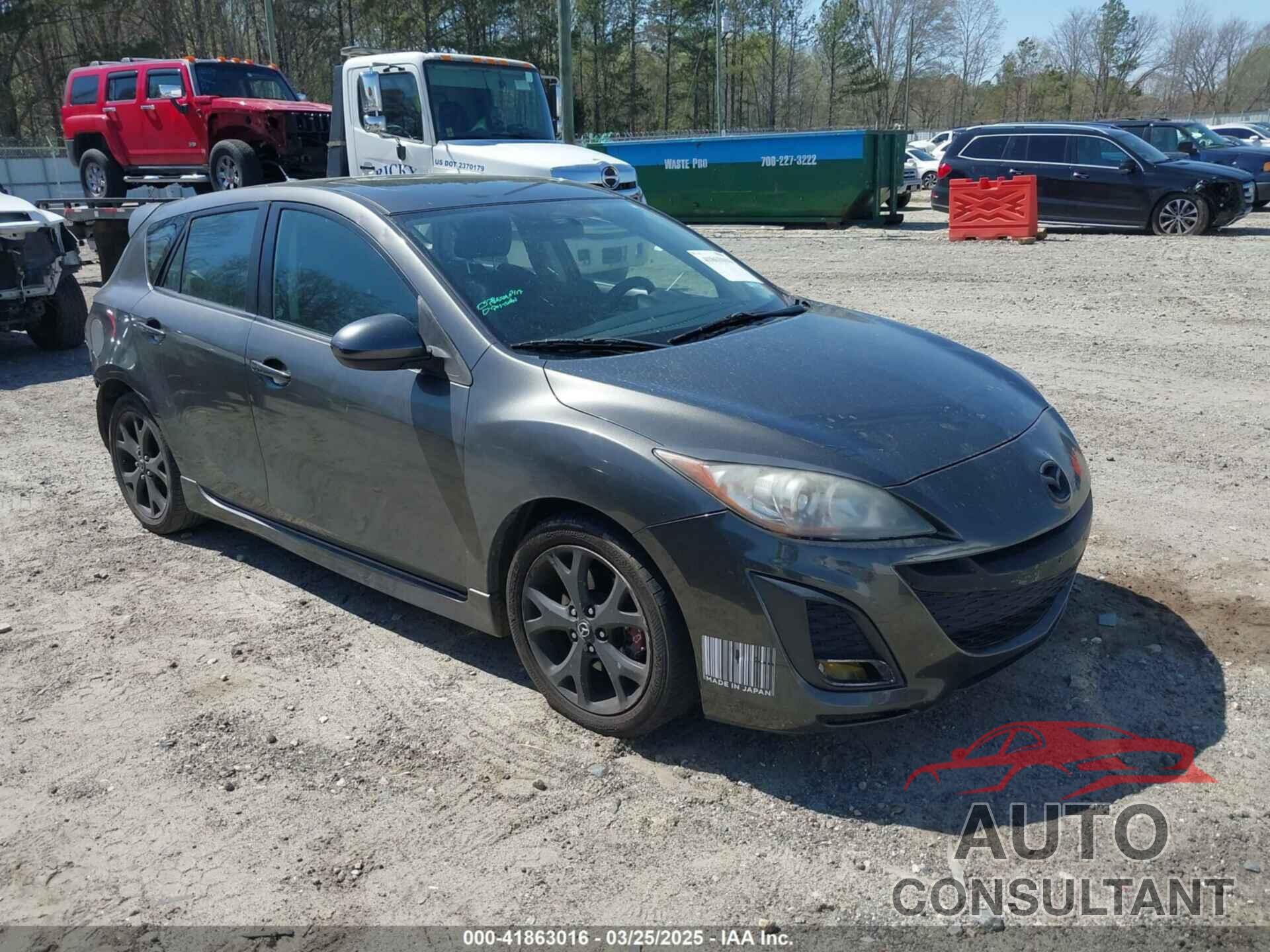 MAZDA MAZDA3 2010 - JM1BL1H67A1265721