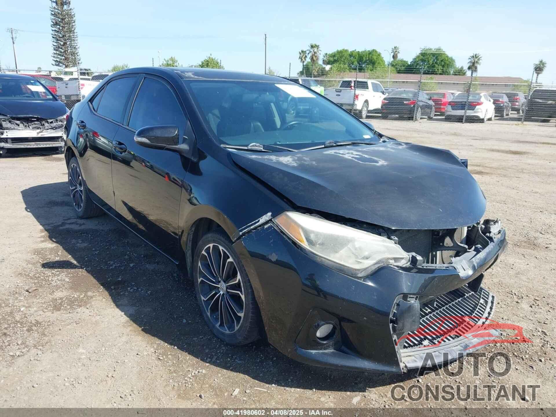 TOYOTA COROLLA 2014 - 5YFBURHE4EP077680