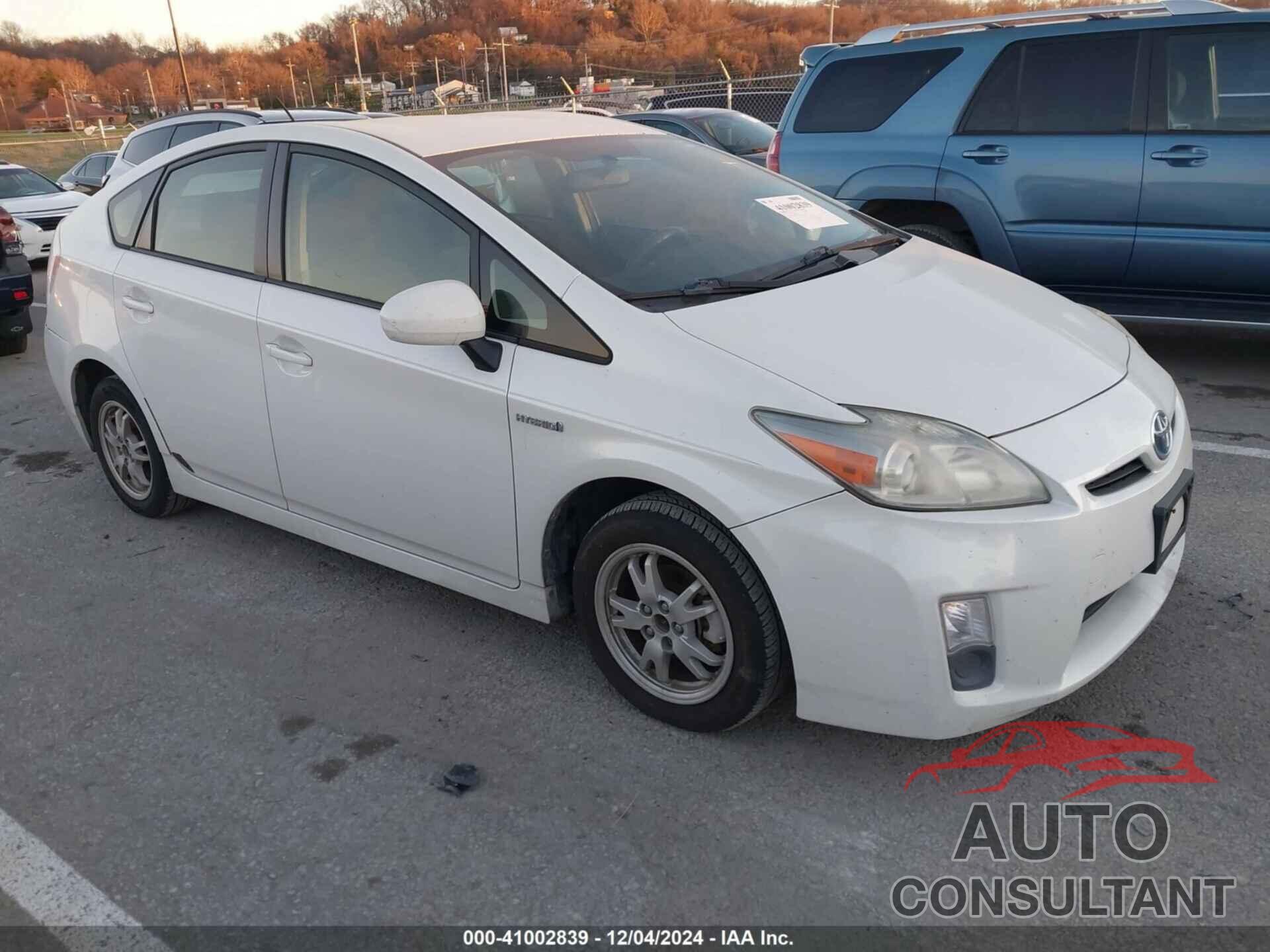 TOYOTA PRIUS 2011 - JTDKN3DUXB0325492