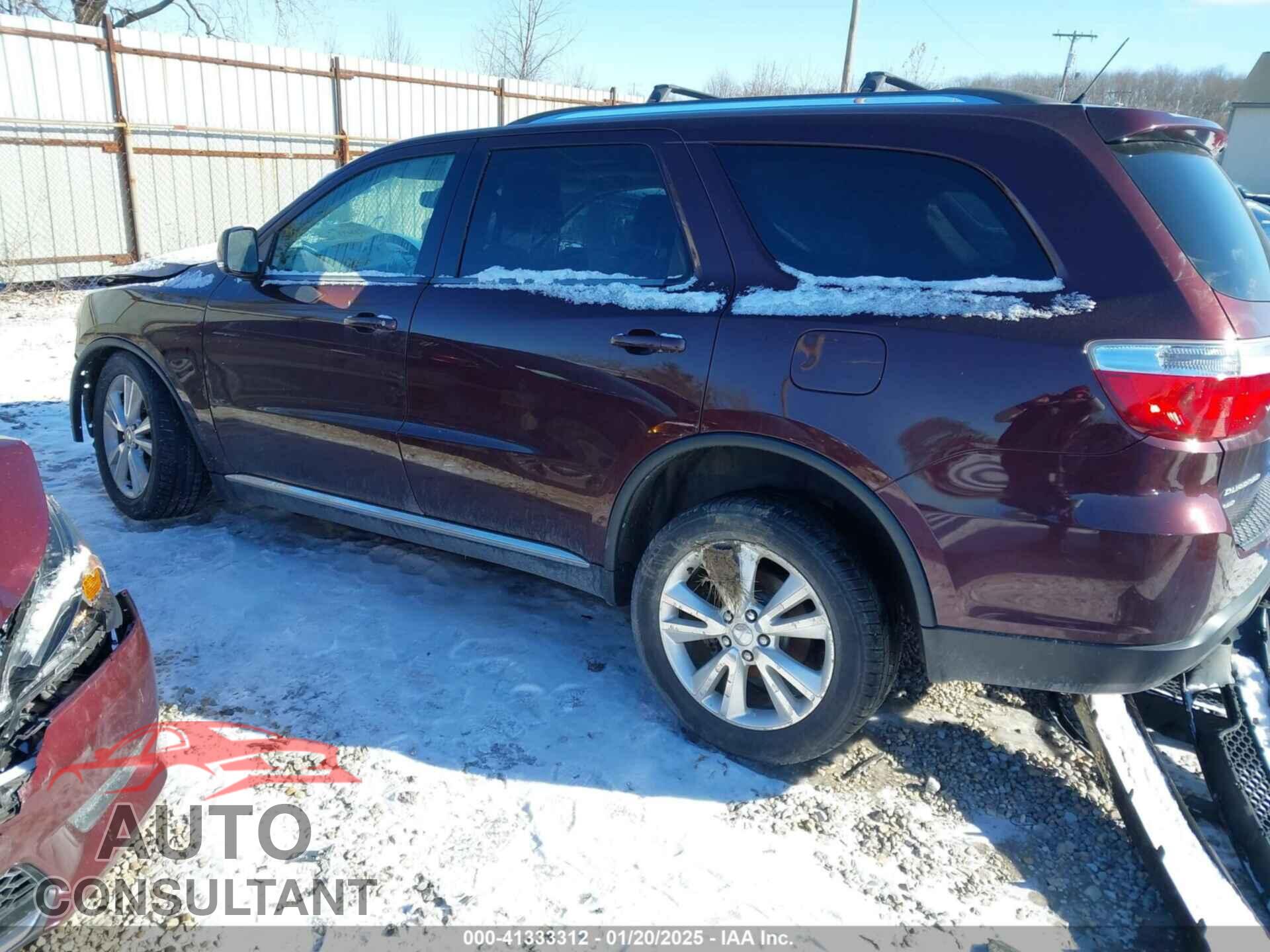 DODGE DURANGO 2012 - 1C4RDJDG4CC309224