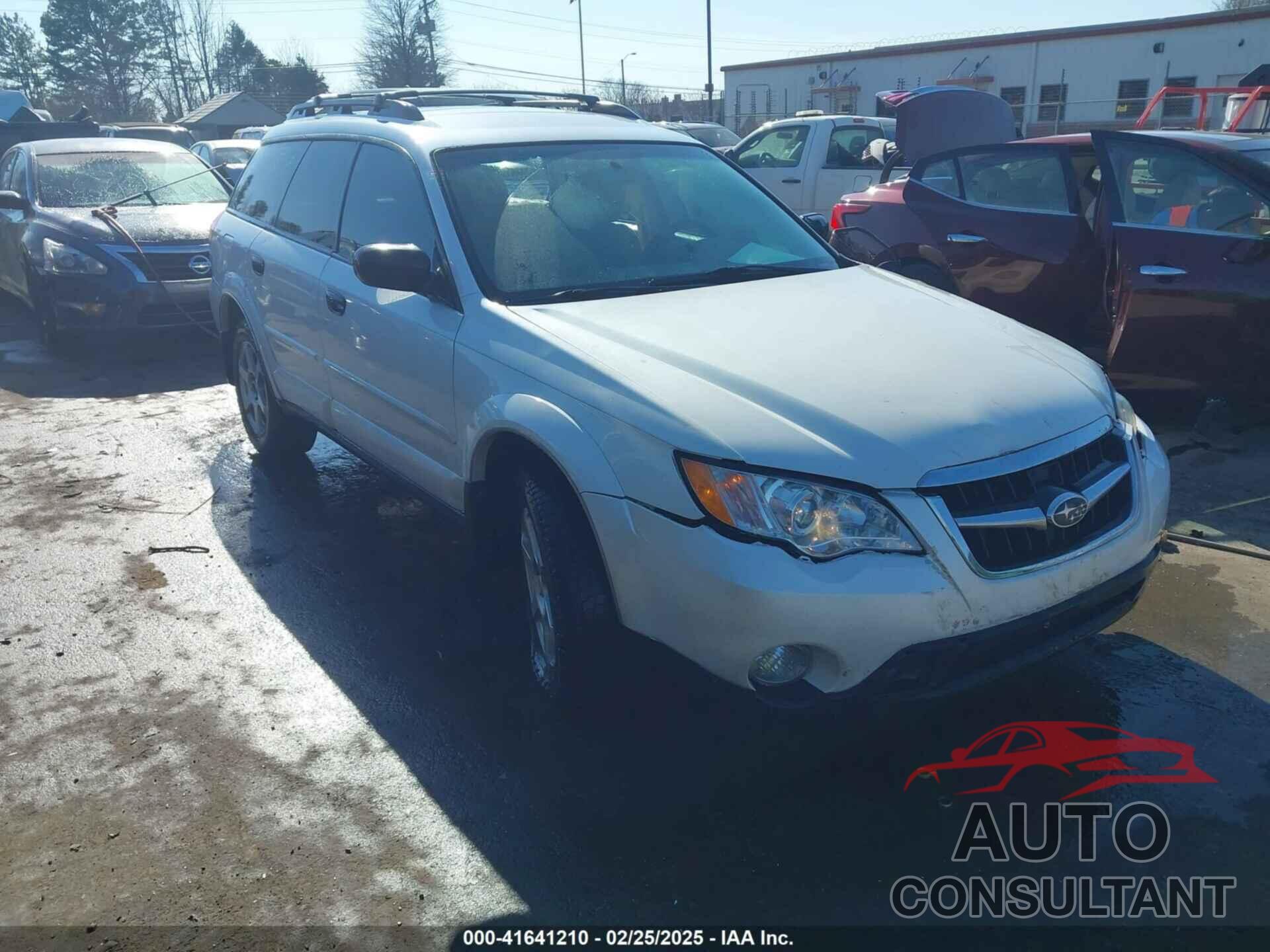 SUBARU OUTBACK 2009 - 4S4BP60C196321391