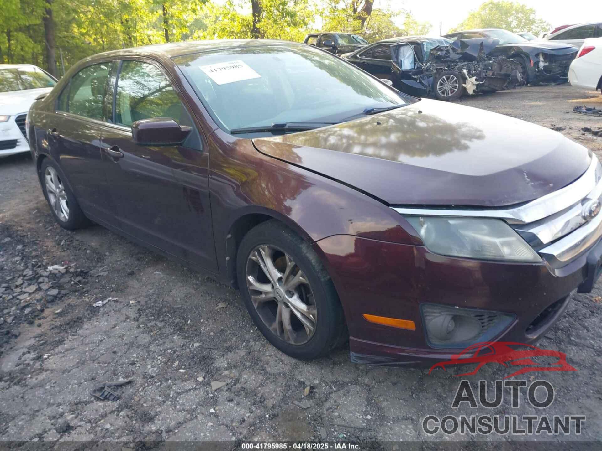 FORD FUSION 2012 - 3FAHP0HA7CR222475