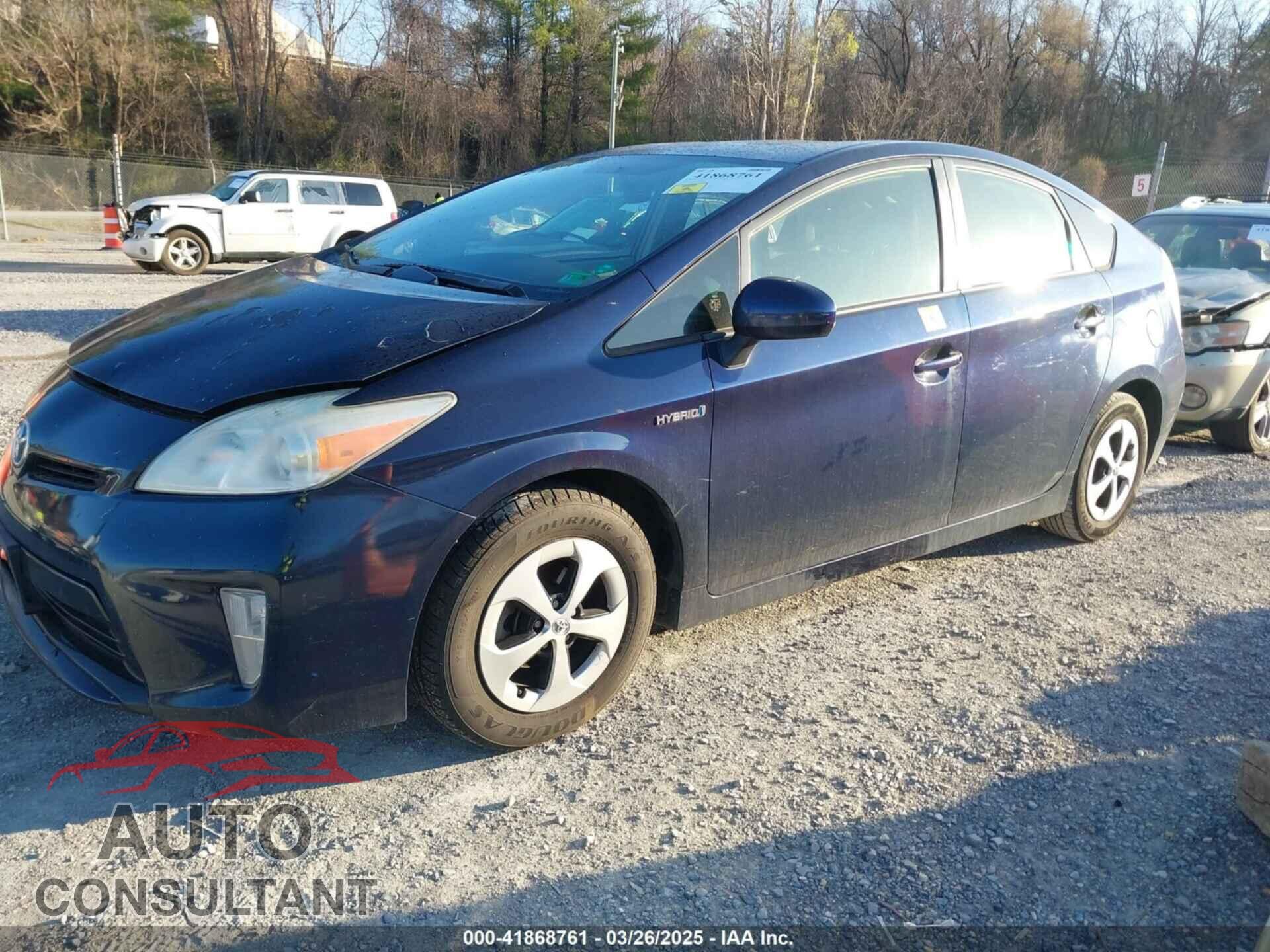TOYOTA PRIUS 2012 - JTDKN3DU9C1541488