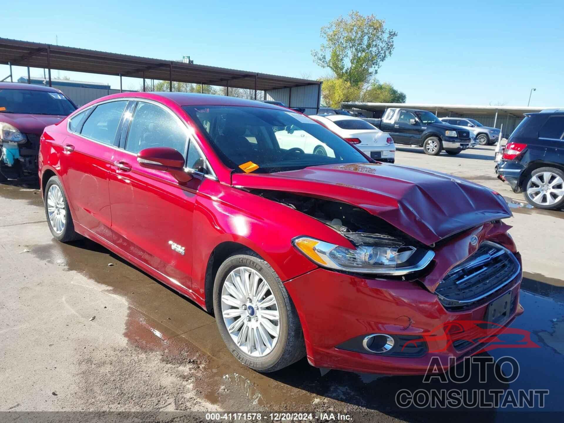 FORD FUSION ENERGI 2016 - 3FA6P0PU9GR270505